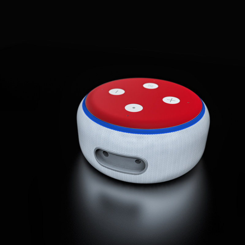 Solid State Red - Amazon Echo Dot (3rd Gen) Skin