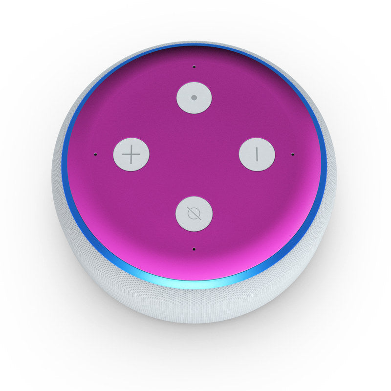 Solid State Vibrant Pink - Amazon Echo Dot (3rd Gen) Skin
