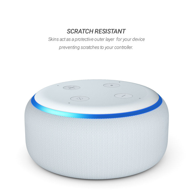 Solid State White - Amazon Echo Dot (3rd Gen) Skin