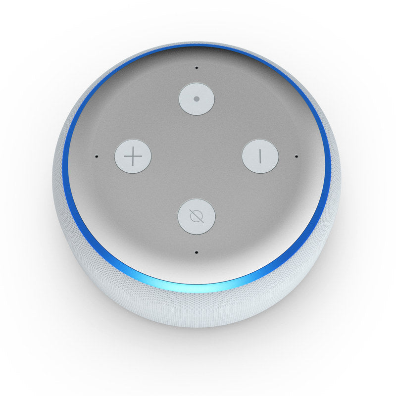 Solid State White - Amazon Echo Dot (3rd Gen) Skin