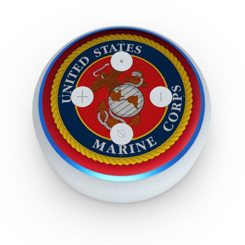 USMC Red - Amazon Echo Dot (3rd Gen) Skin