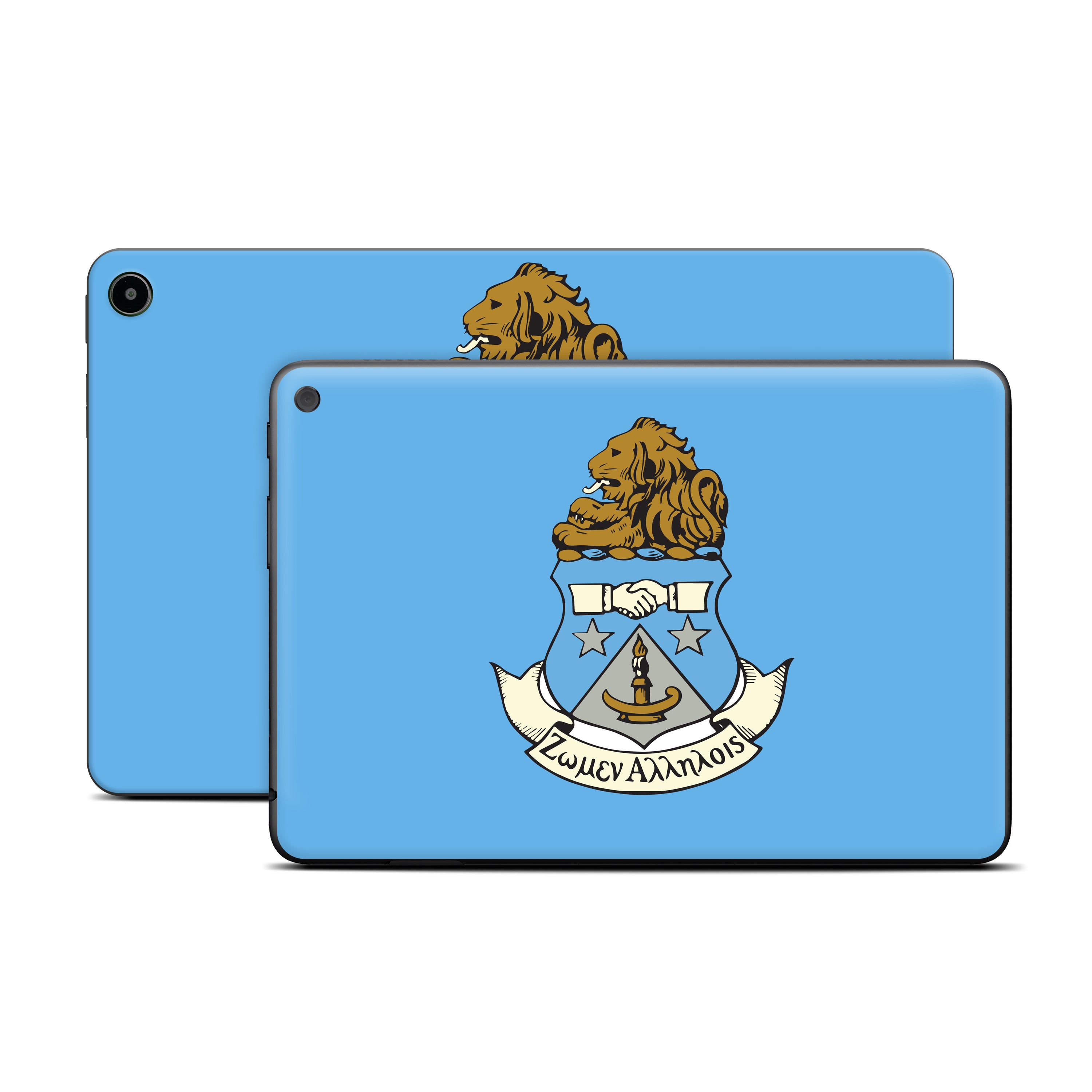 Alpha Delta Pi Crest Adelphean Blue - Amazon Fire Skin