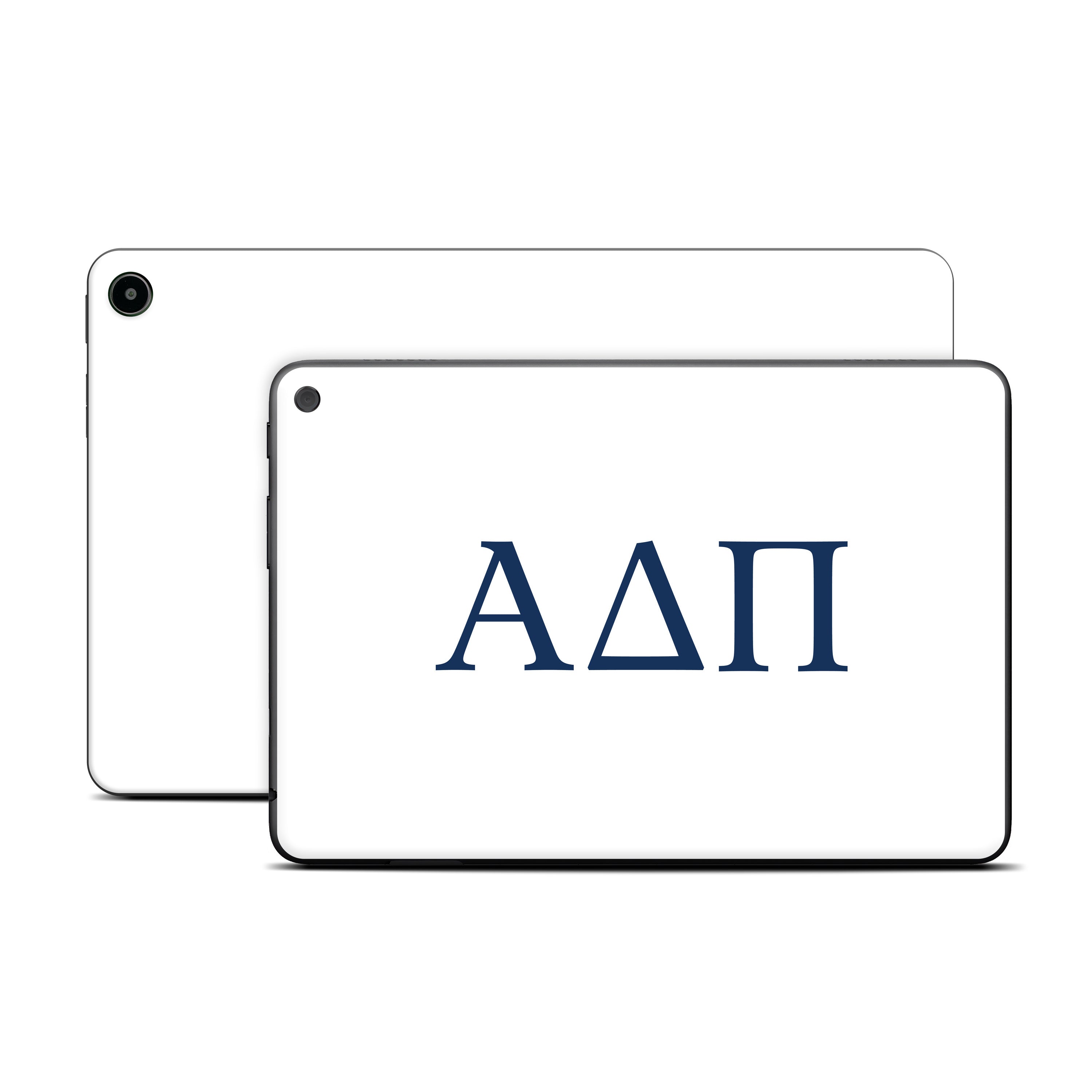 Alpha Delta Pi Greek Letters White - Amazon Fire Skin