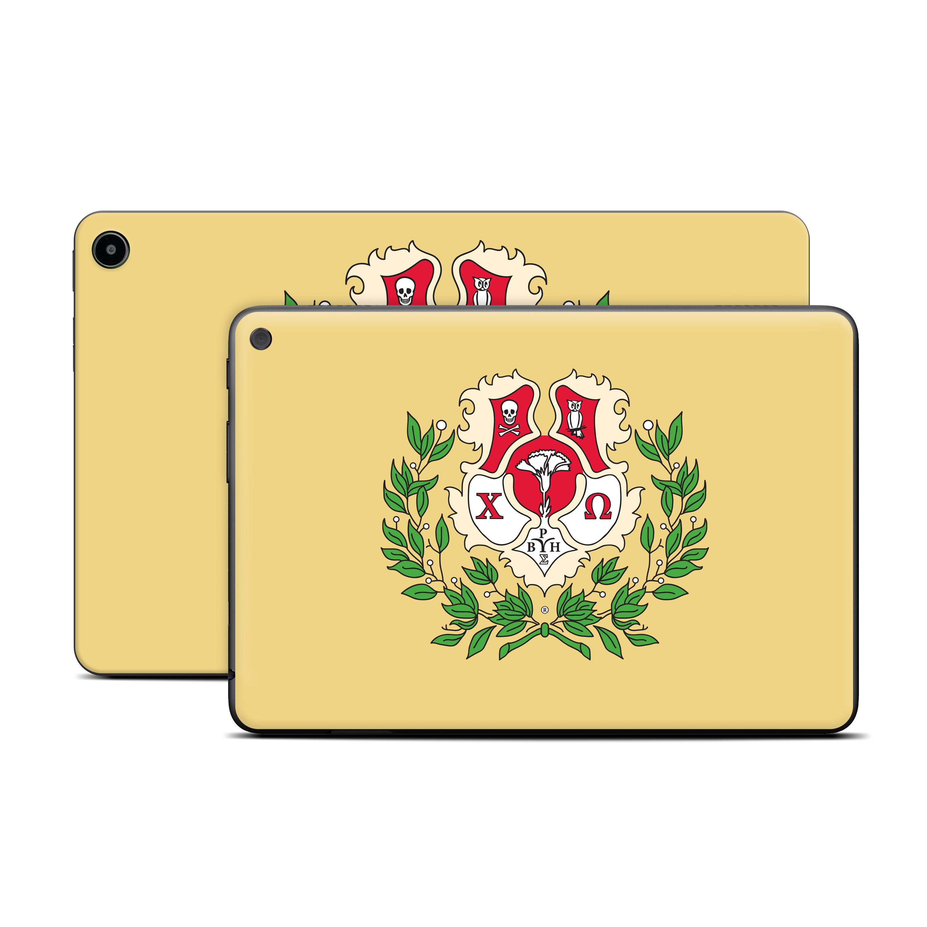 Chi Omega Crest Straw - Amazon Fire Skin