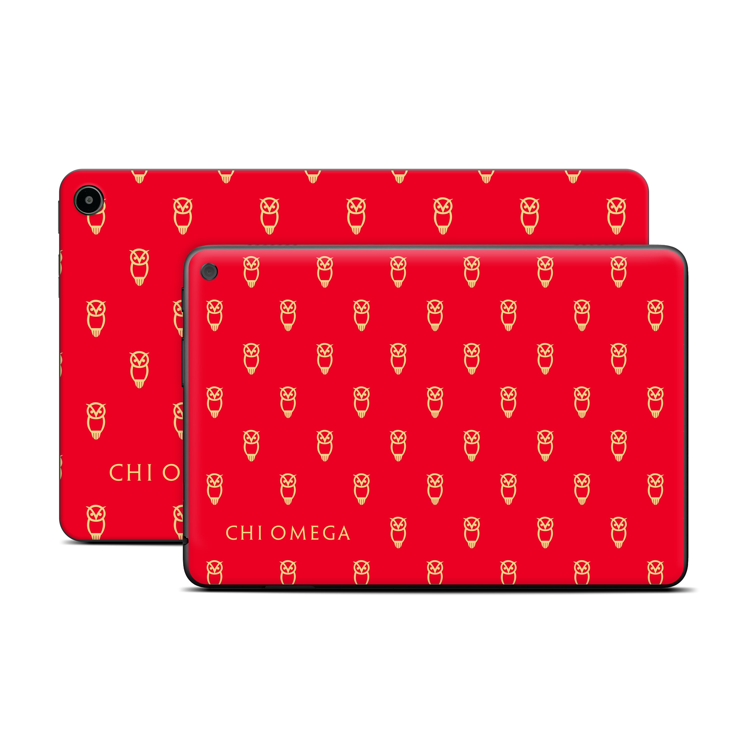 Chi Omega Owl Pattern - Amazon Fire Skin