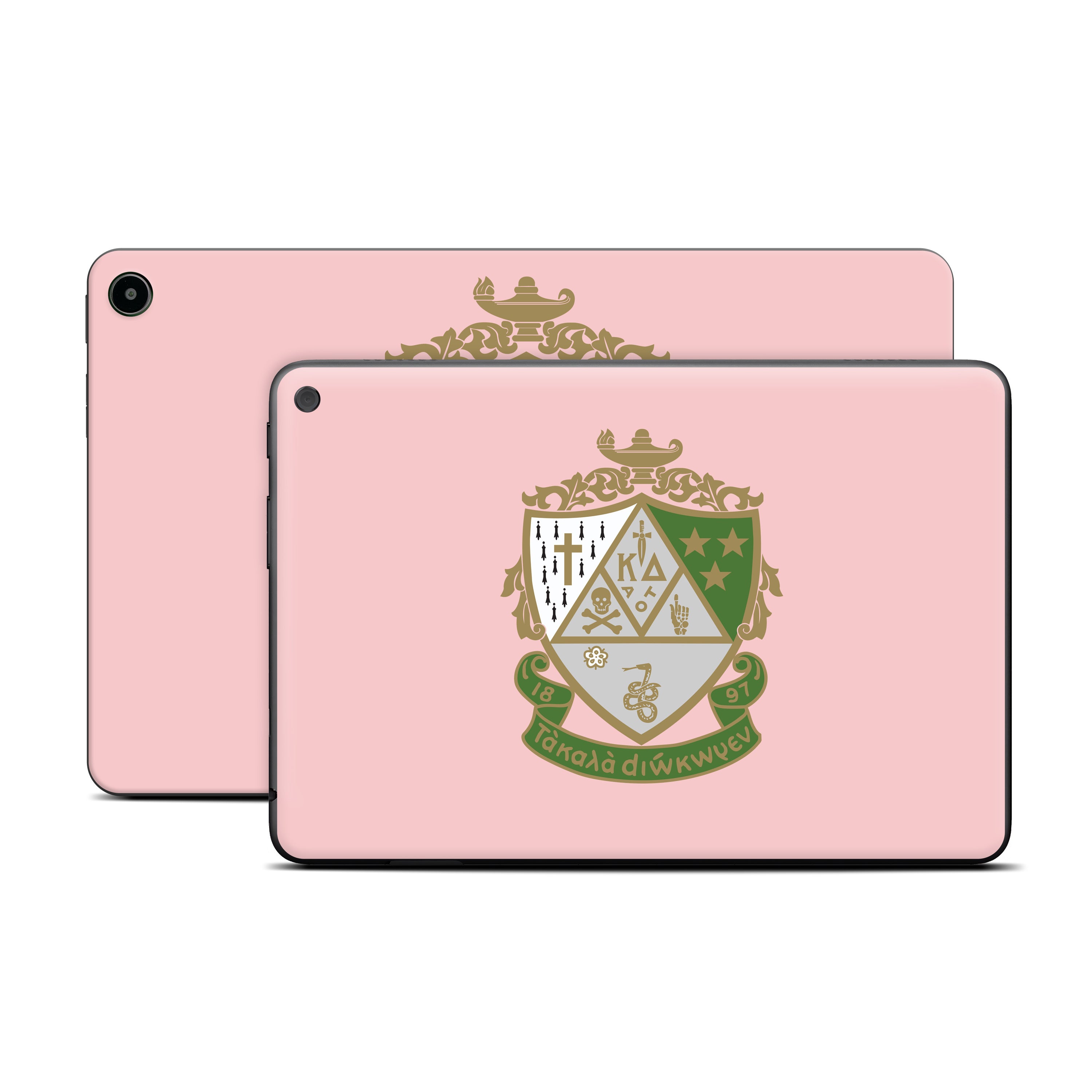 Kappa Delta Crest Blush Pink - Amazon Fire Skin