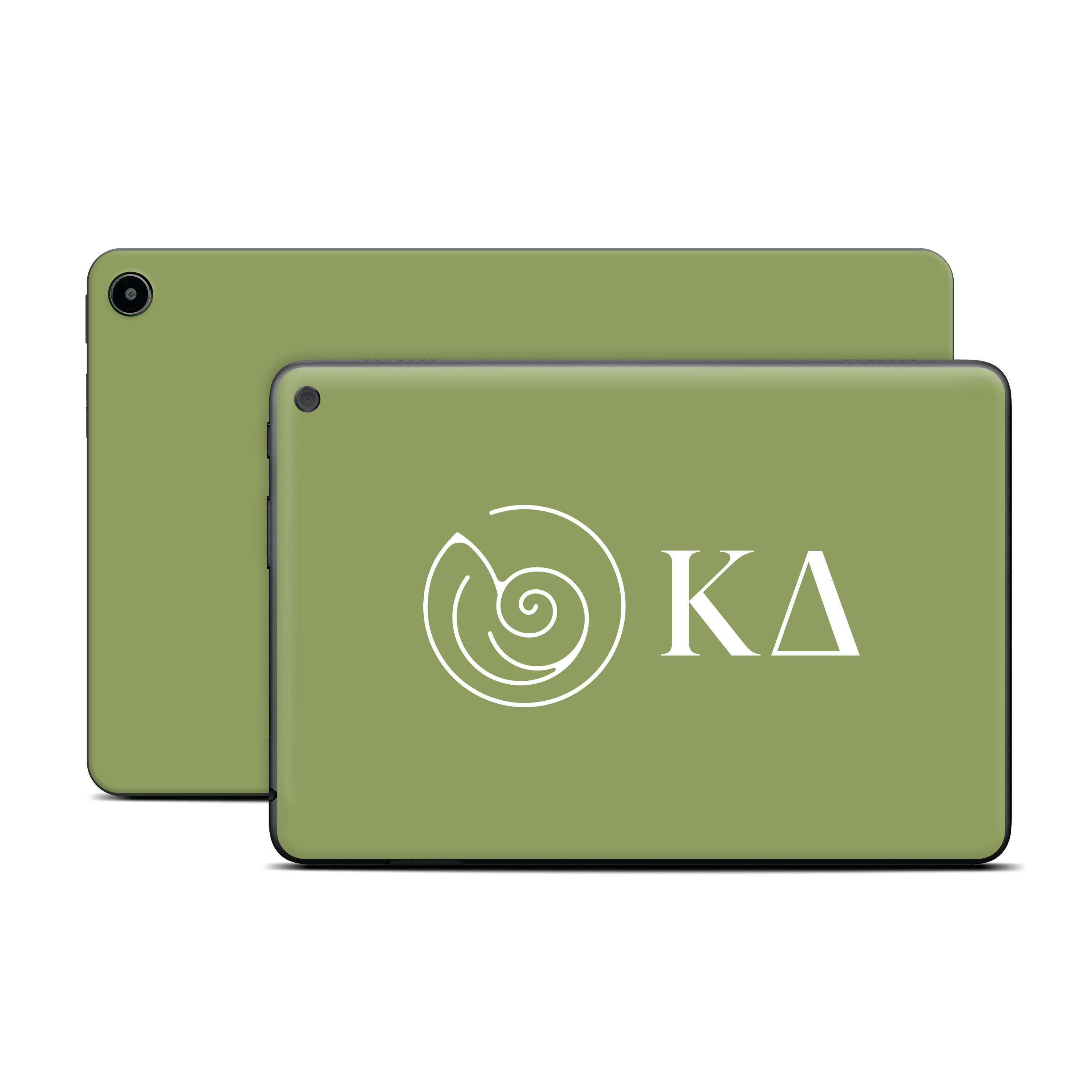 Kappa Delta Greek Letters KD Olive - Amazon Fire Skin