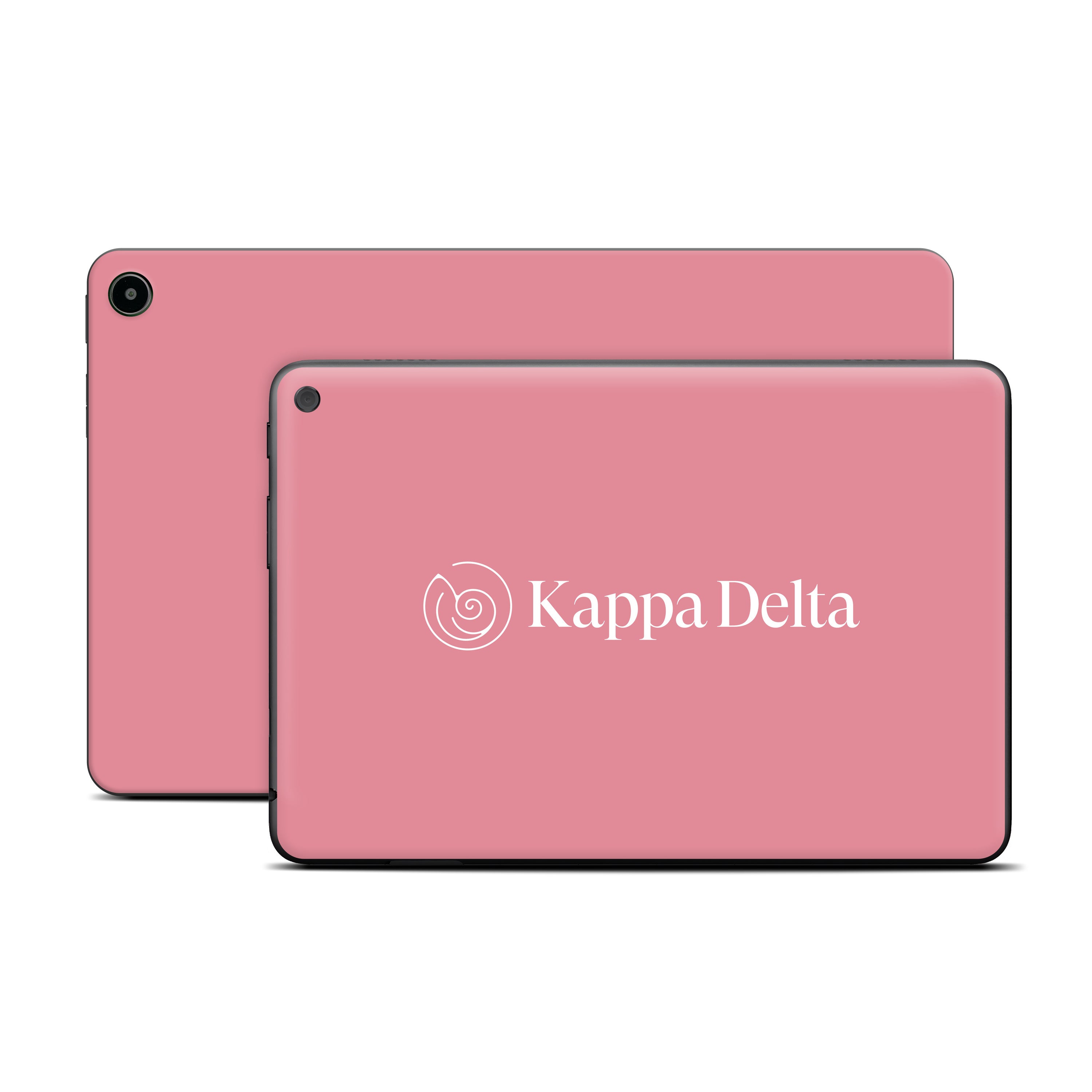 Kappa Delta Secondary Logo Active Pink - Amazon Fire Skin