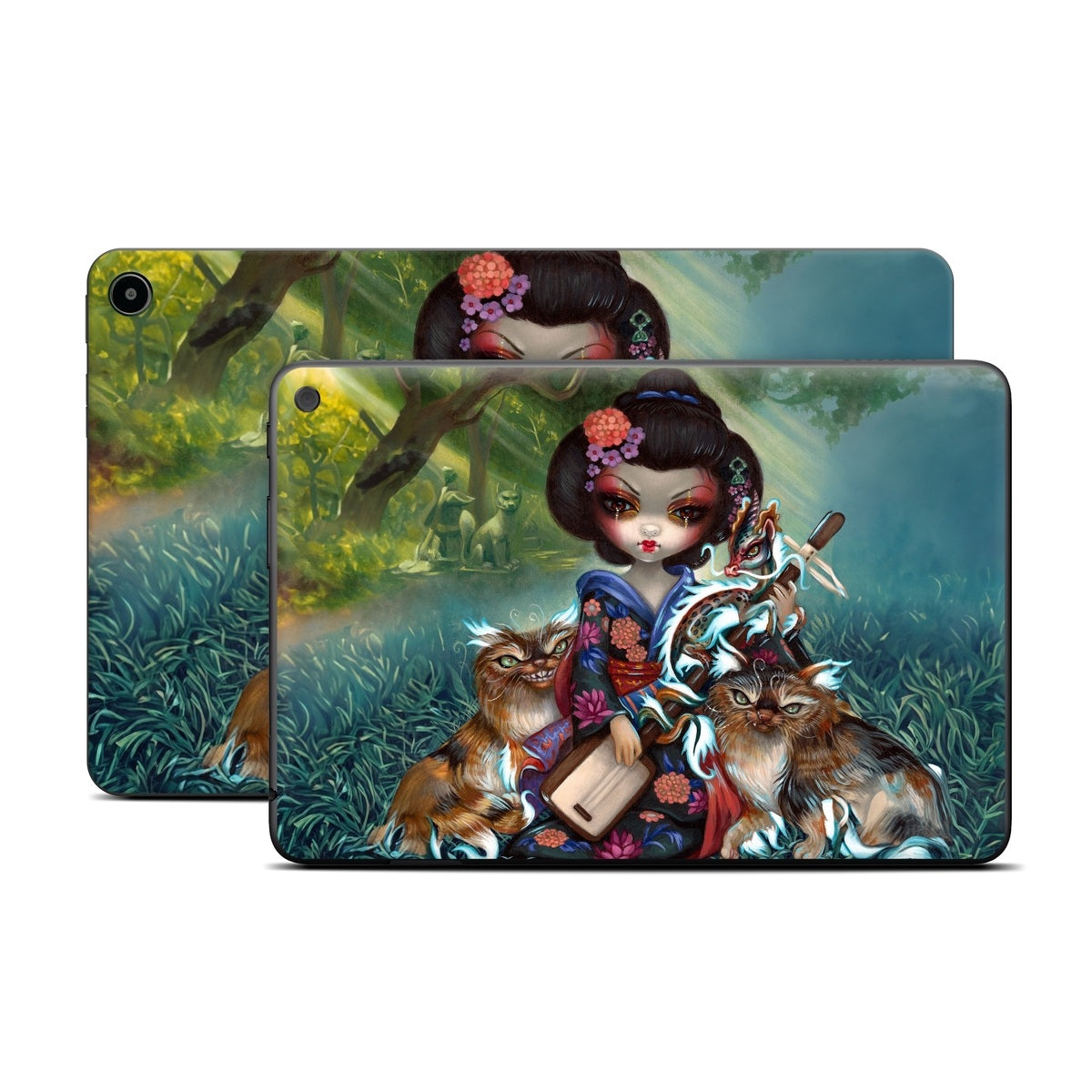 Kirin and Bakeneko - Amazon Fire Skin