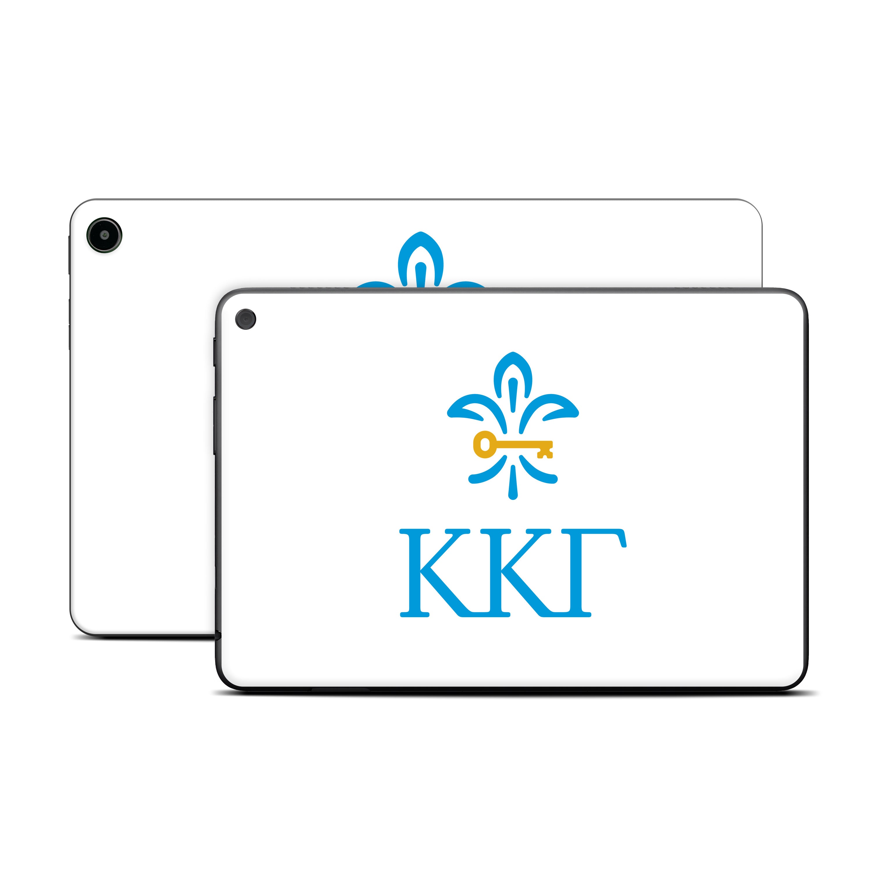 Kappa Kappa Gamma Letterkey Vertical White - Amazon Fire Skin