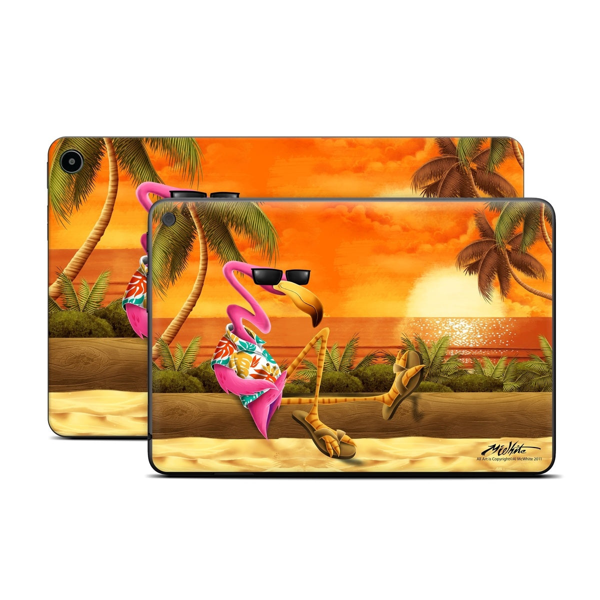 Sunset Flamingo - Amazon Fire Skin