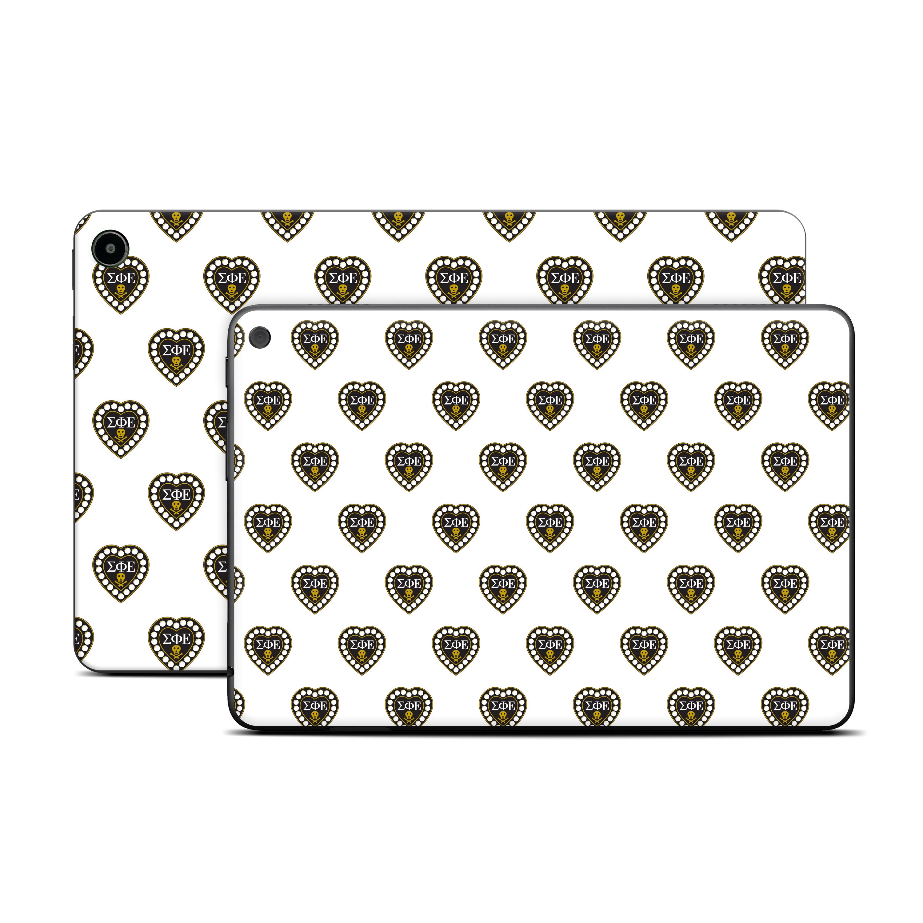 Sigma Phi Epsilon Badge Pattern White - Amazon Fire Skin