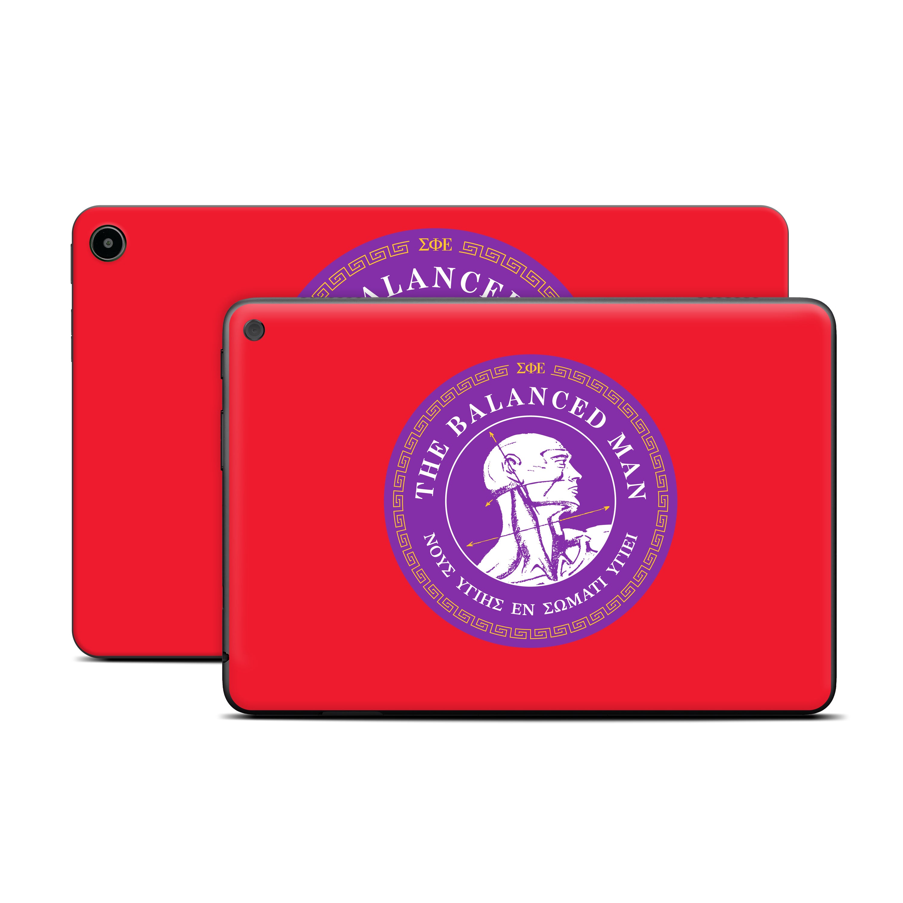 Sigma Phi Epsilon Balanced Man Red - Amazon Fire Skin