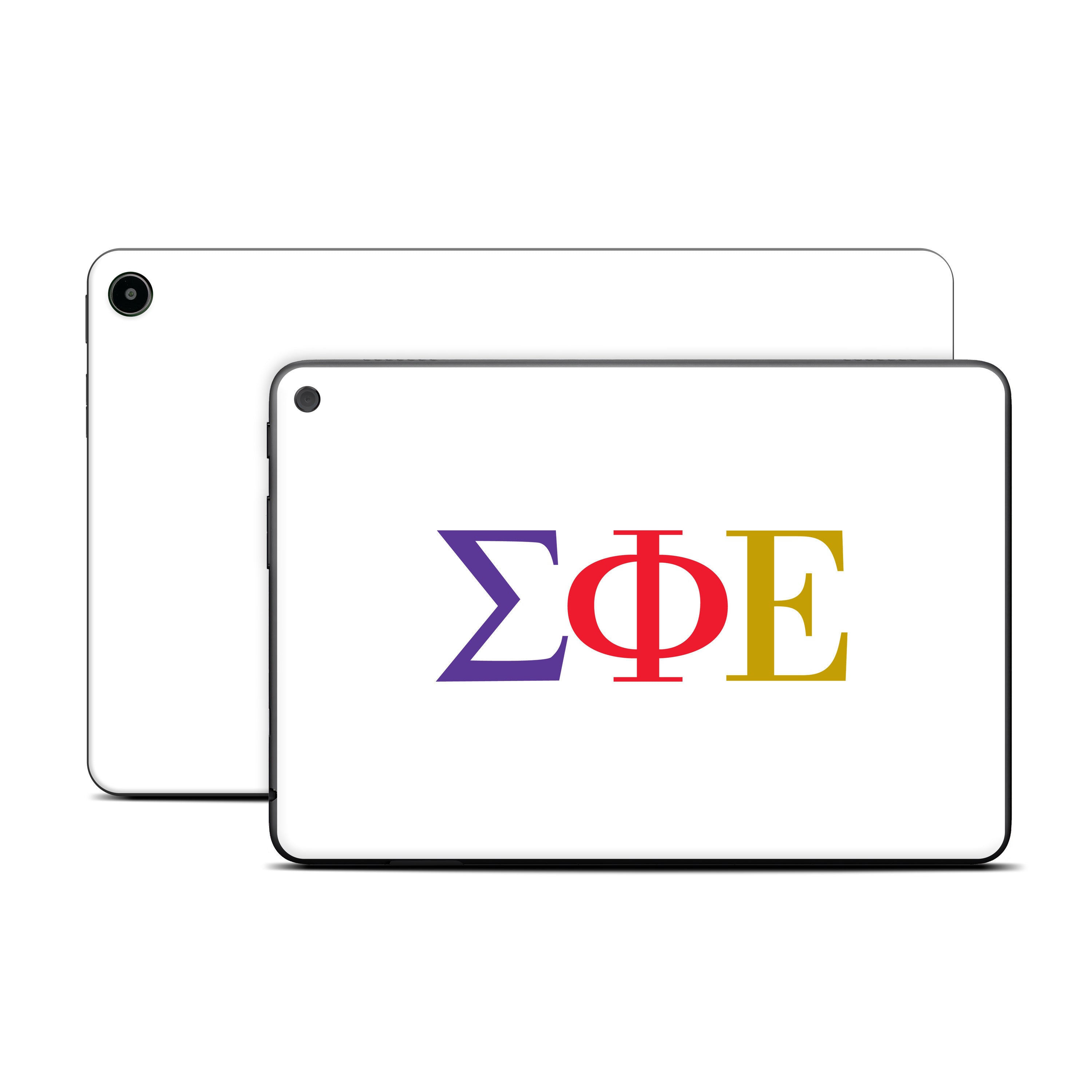 Sigma Phi Epsilon Greek Letters White - Amazon Fire Skin