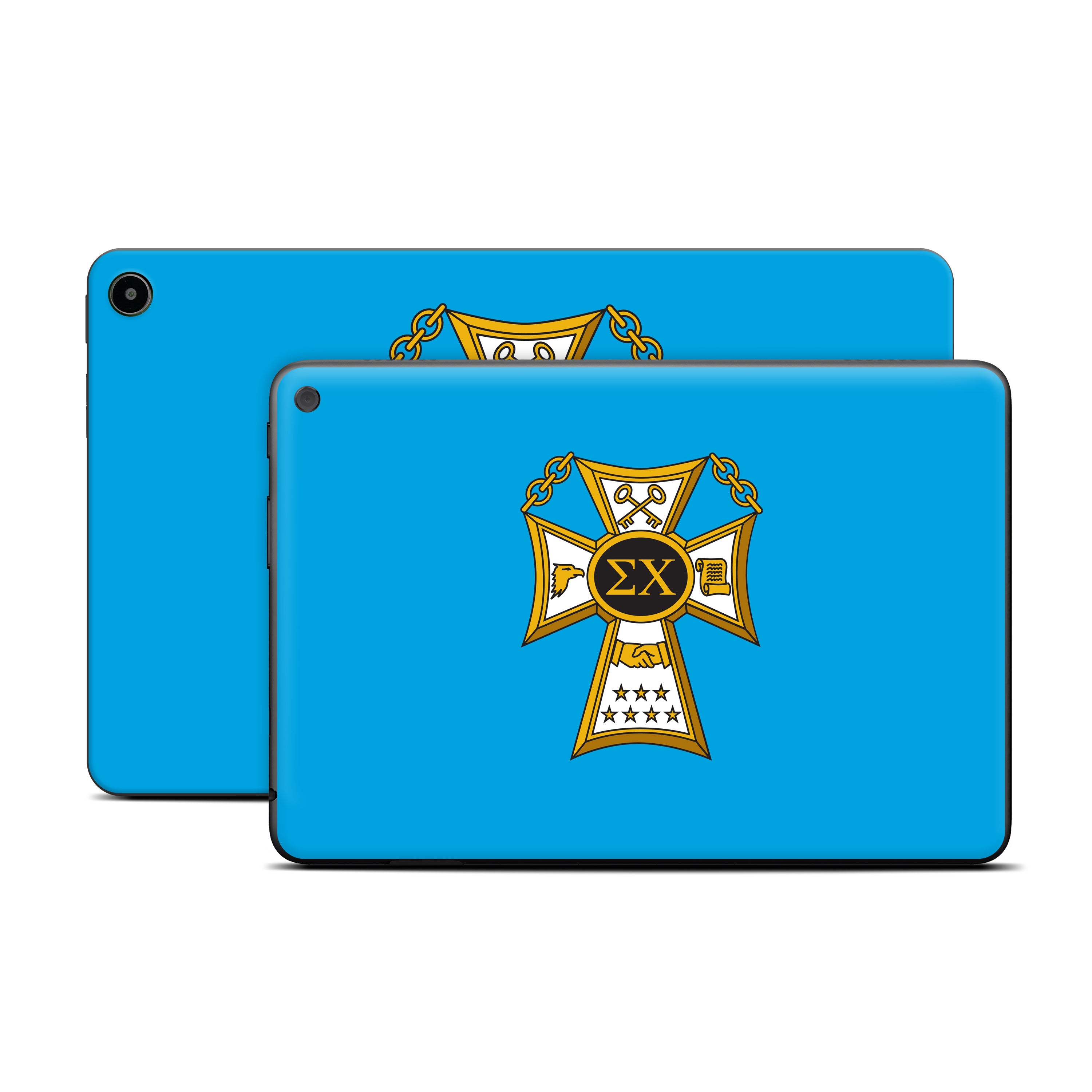 Sigma Chi Badge Blue - Amazon Fire Skin