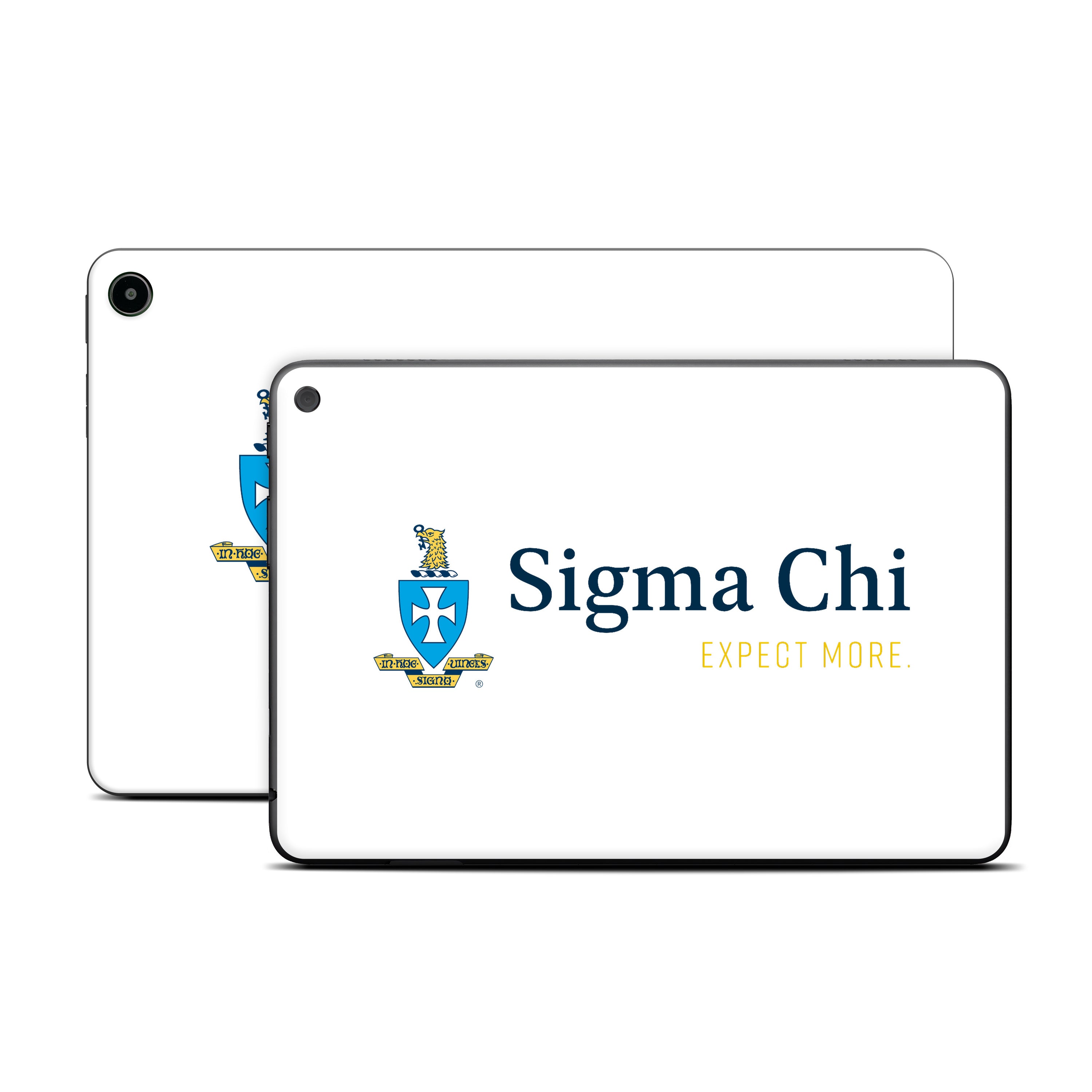 Sigma Chi Logo White - Amazon Fire Skin