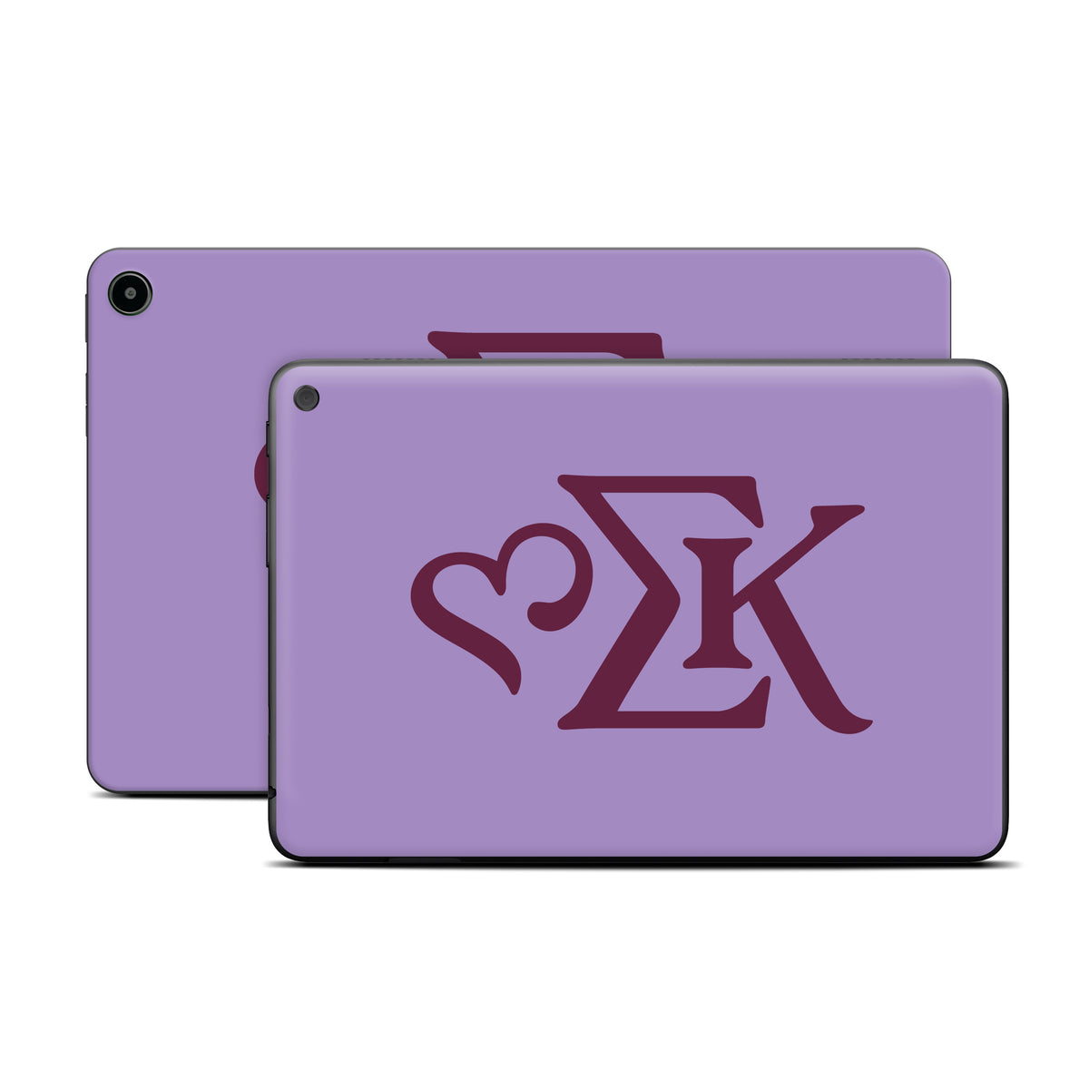 Sigma Kappa Greek Letters Mary Maroon on Legacy Lavender - Amazon Fire Skin