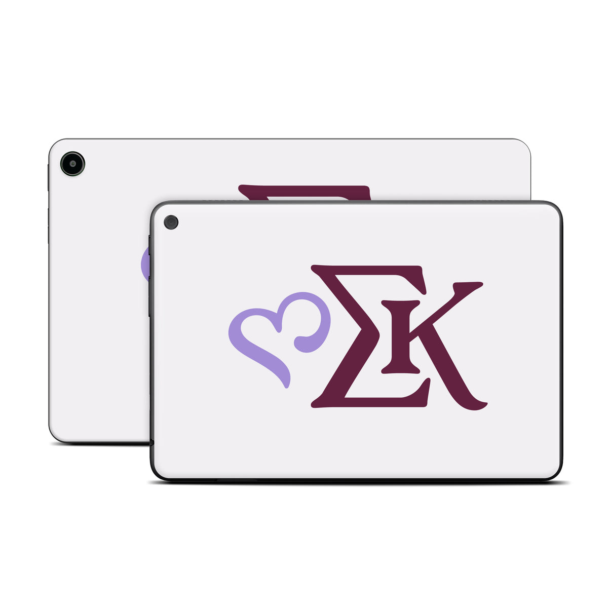 Sigma Kappa Greek Letters Two Color on Dove Love - Amazon Fire Skin