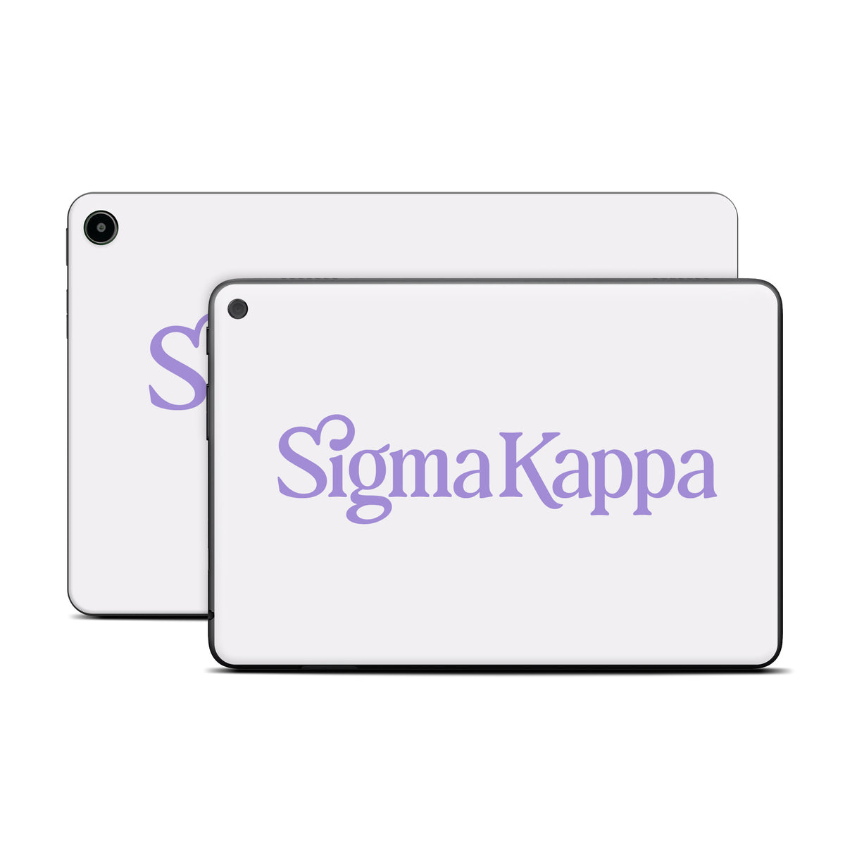 Sigma Kappa Primary Logo Legacy Lavender on Dove Love - Amazon Fire Skin