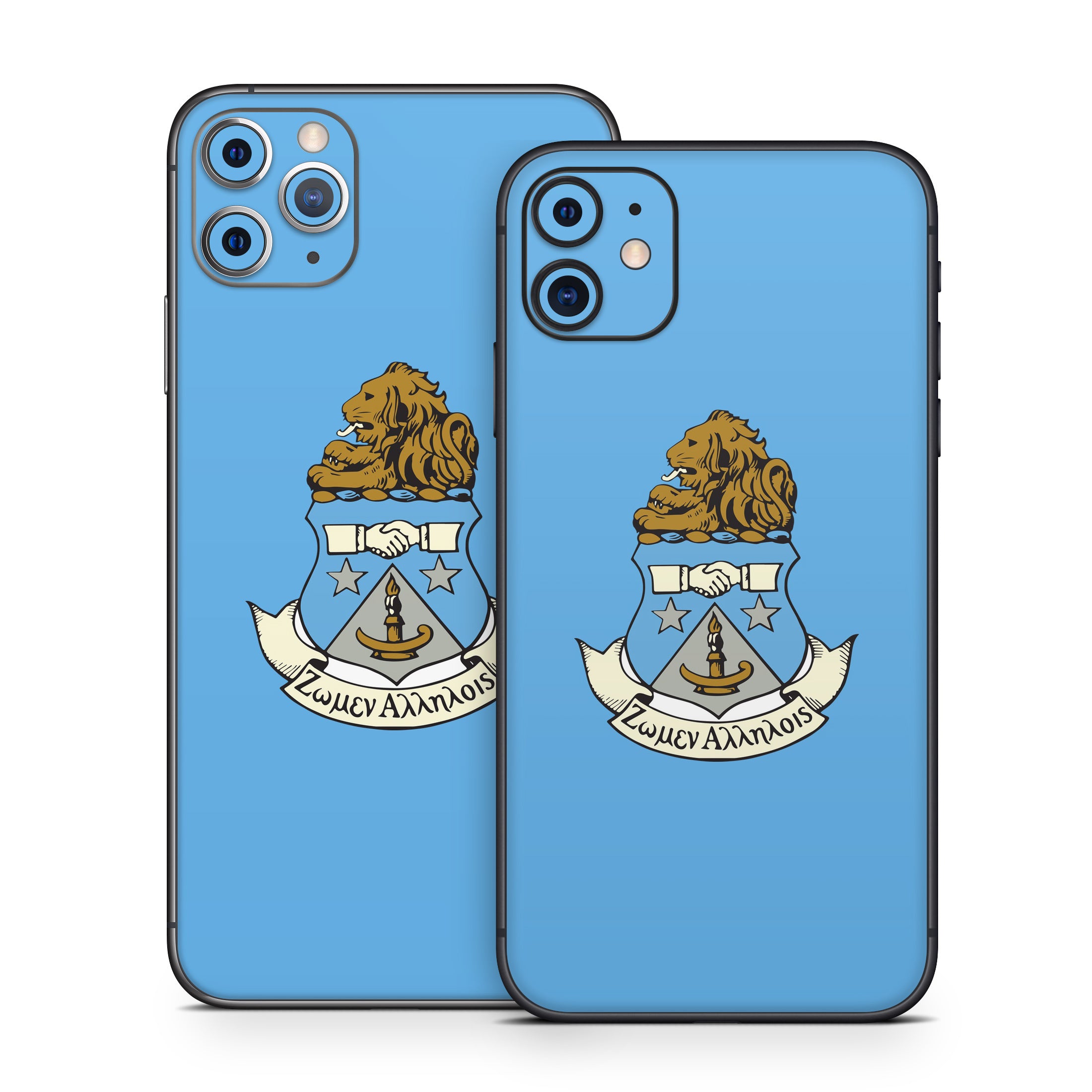 Alpha Delta Pi Crest Adelphean Blue - Apple iPhone 11 Skin