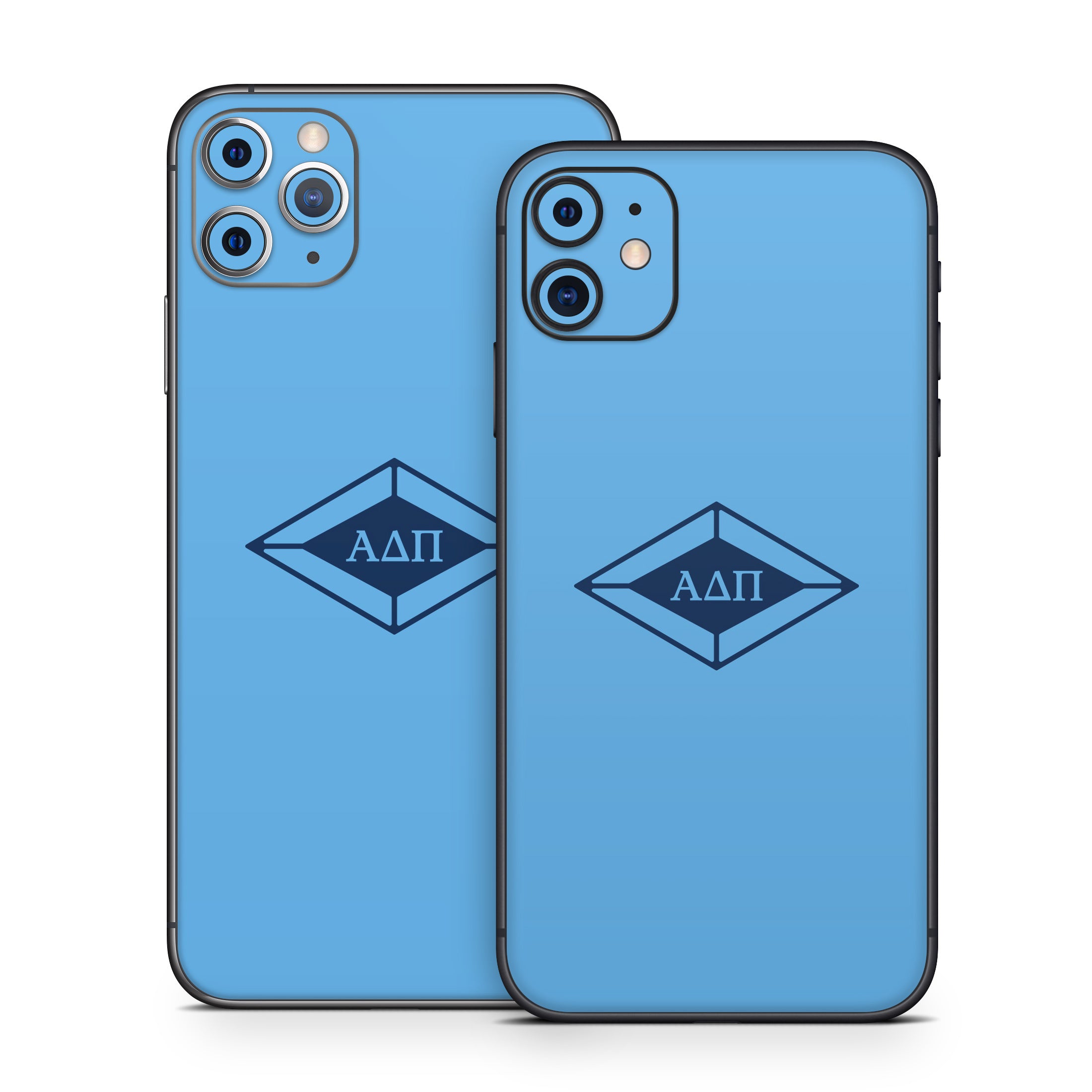 Alpha Delta Pi Diamond Letters Adelphean Blue - Apple iPhone 11 Skin