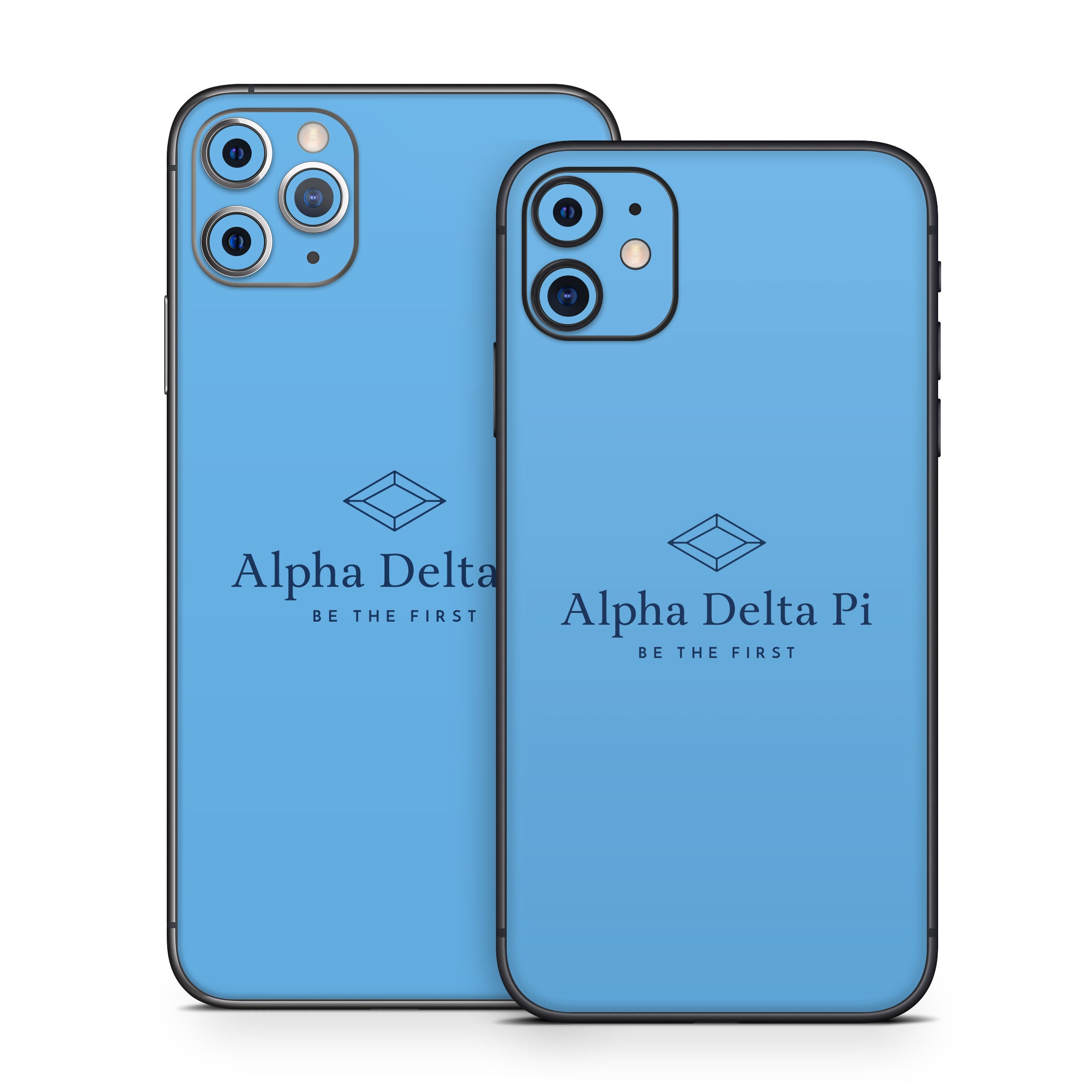 Alpha Delta Pi Primary Logo Adelphean Blue - Apple iPhone 11 Skin