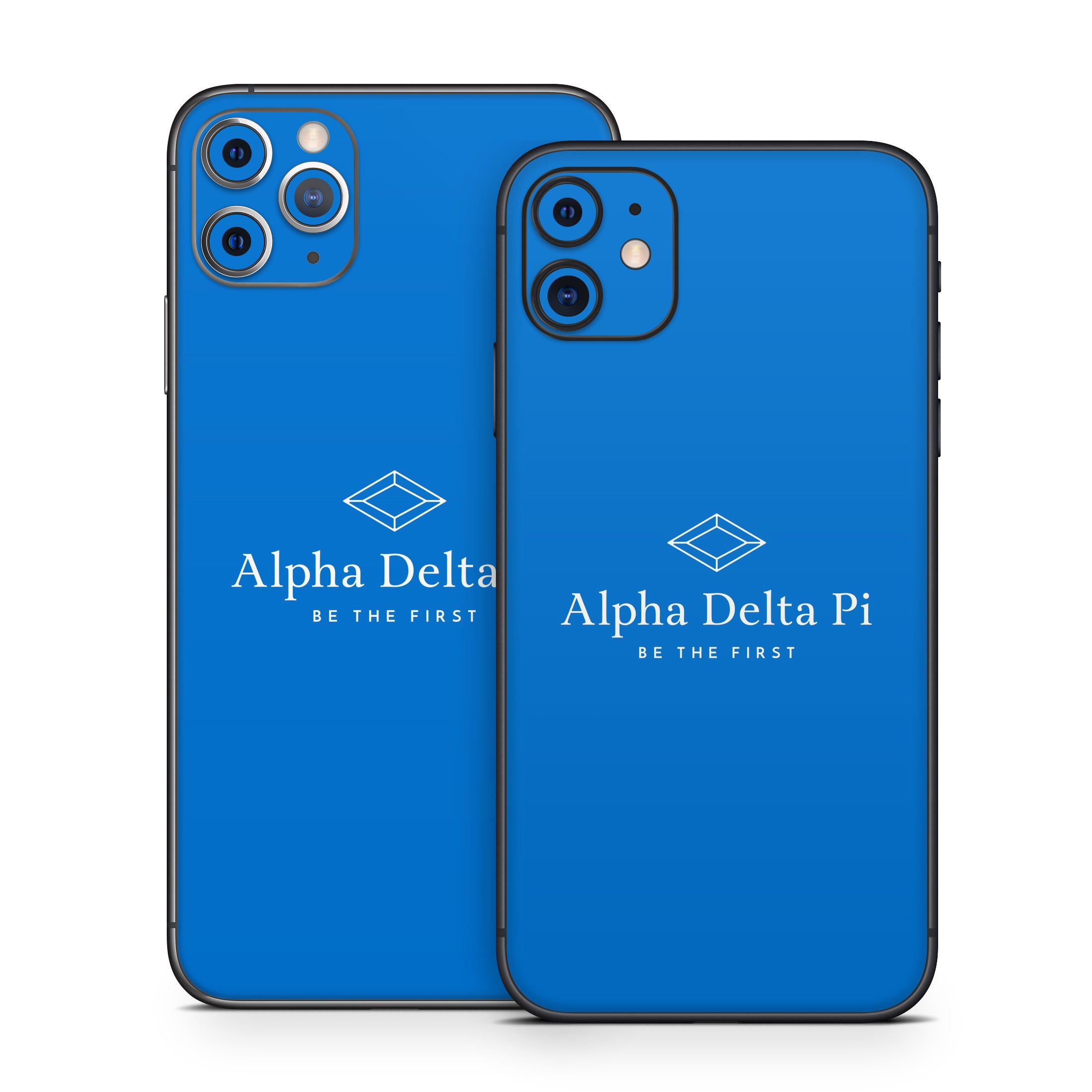 Alpha Delta Pi Primary Logo Azure - Apple iPhone 11 Skin