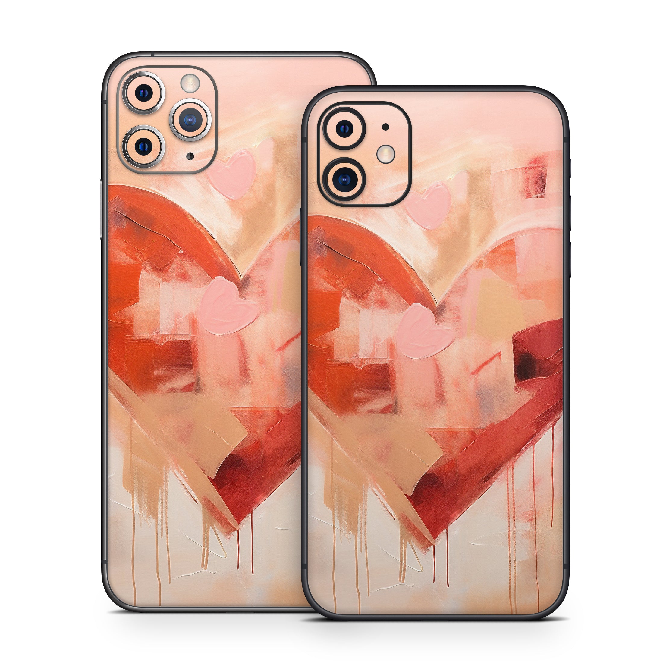 AbEx Hearts - Apple iPhone 11 Skin