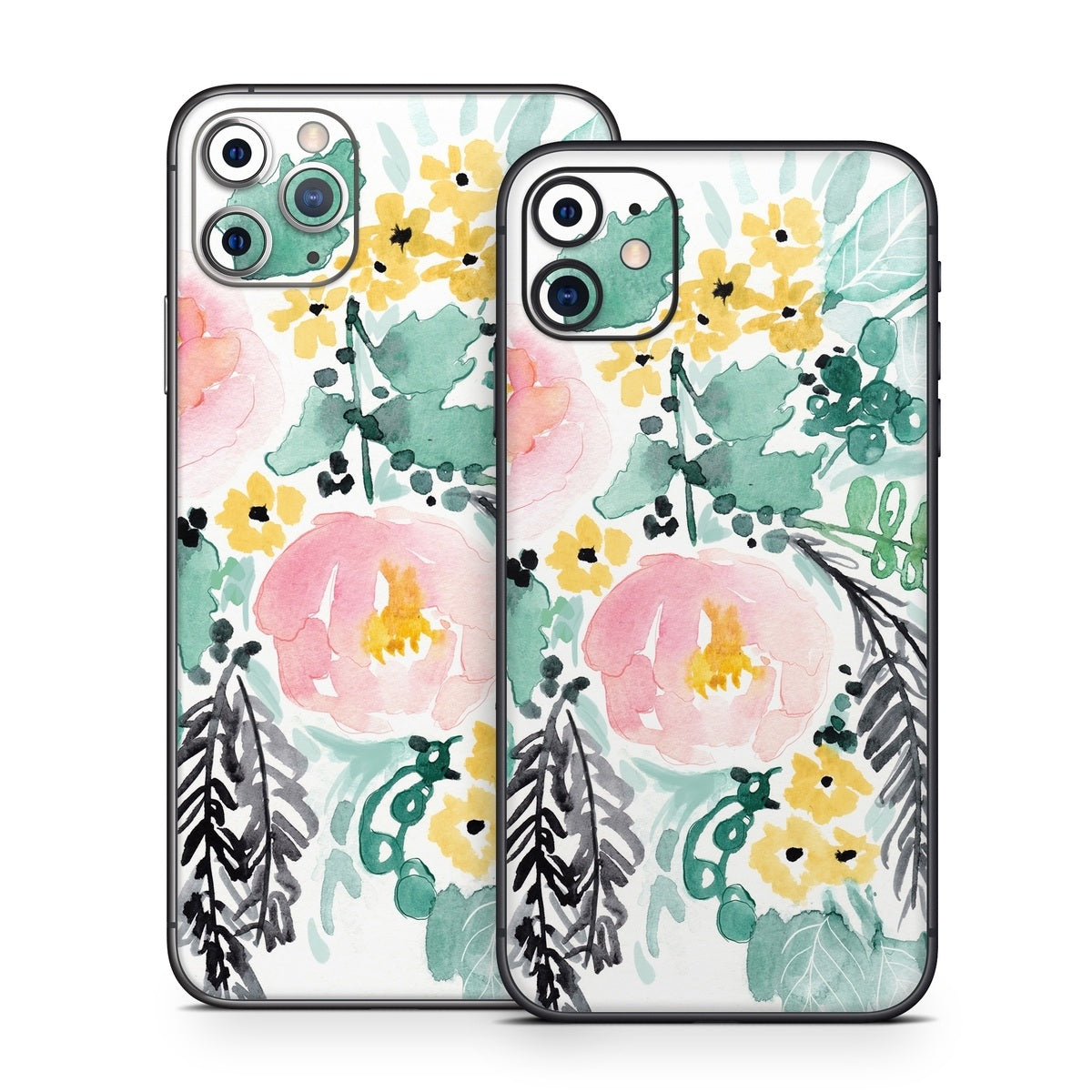 Blushed Flowers - Apple iPhone 11 Skin