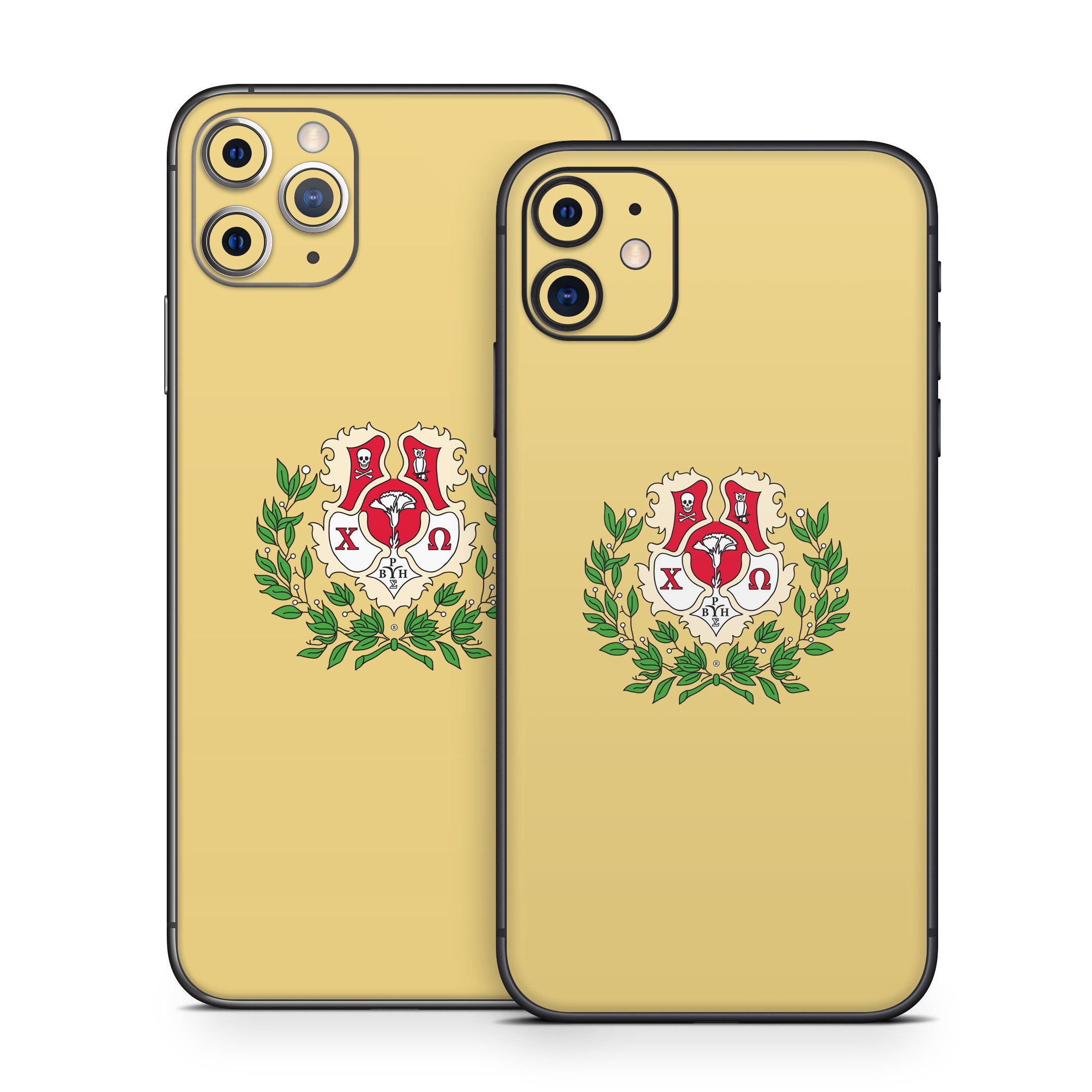 Chi Omega Crest Straw - Apple iPhone 11 Skin