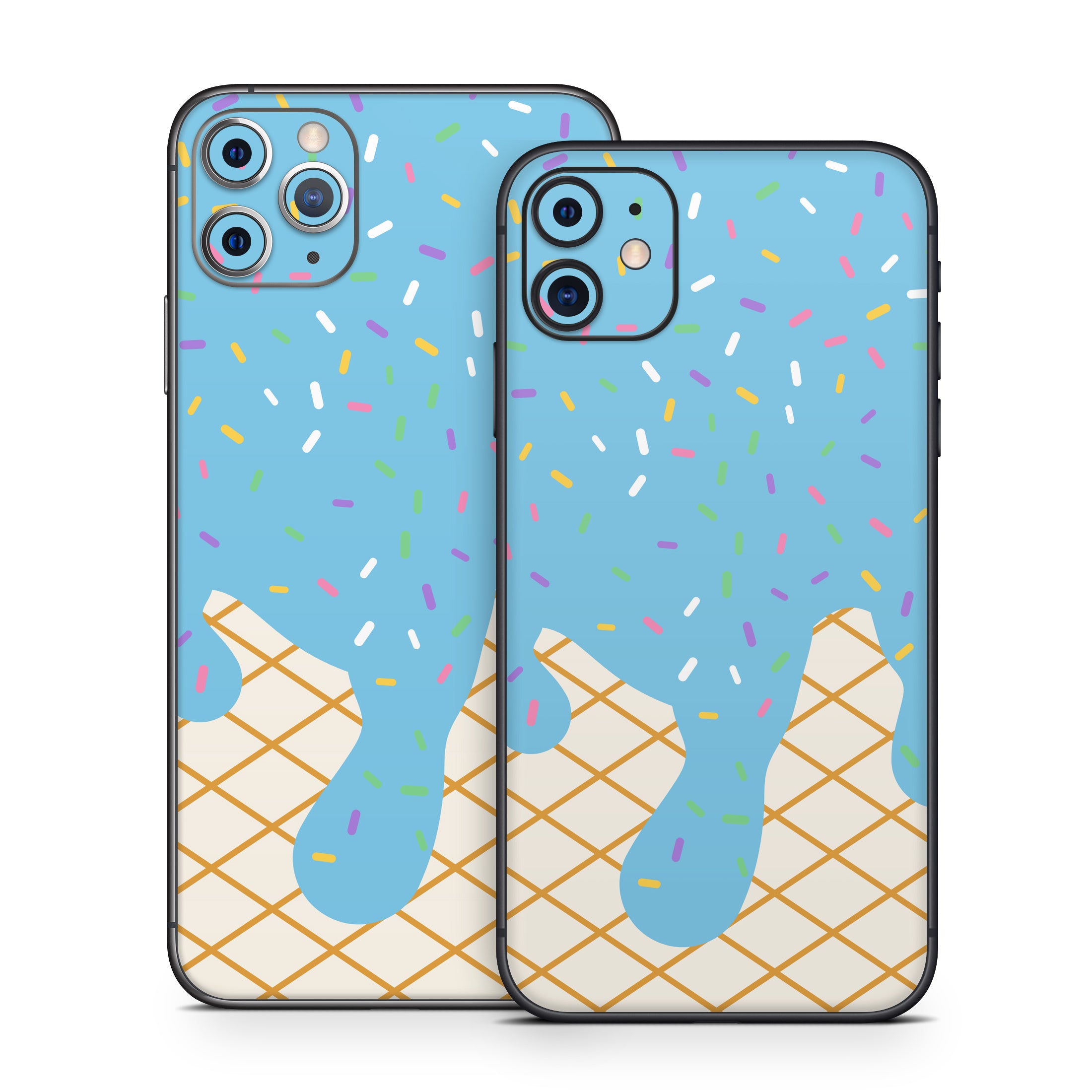Cotton Candy Ice Cream Drip - Apple iPhone 11 Skin
