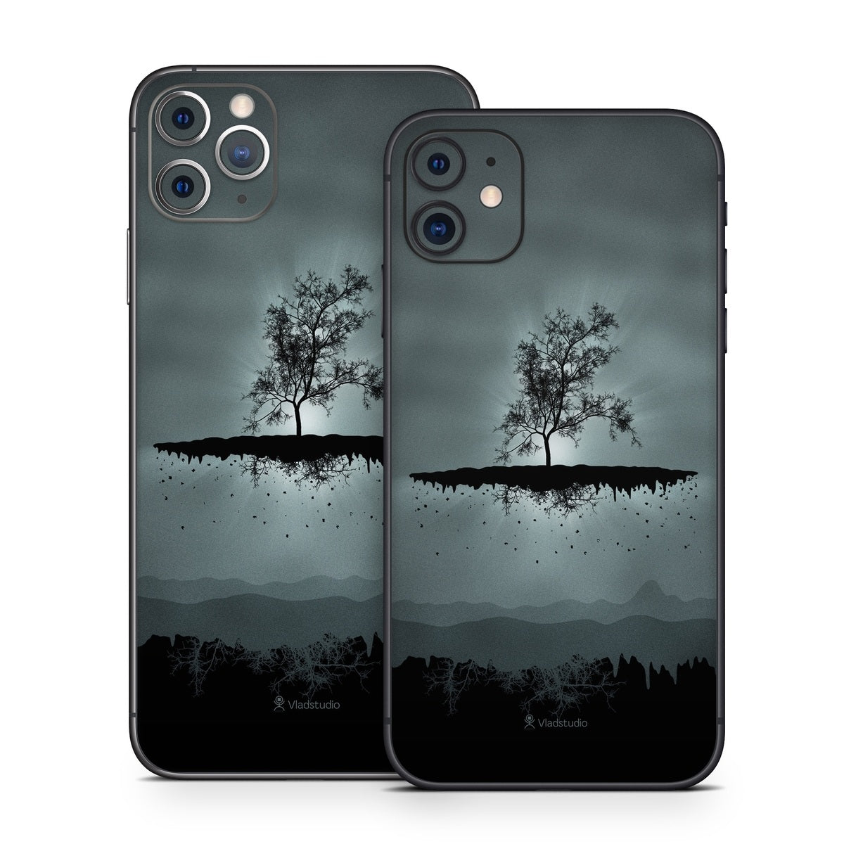 Flying Tree Black - Apple iPhone 11 Skin