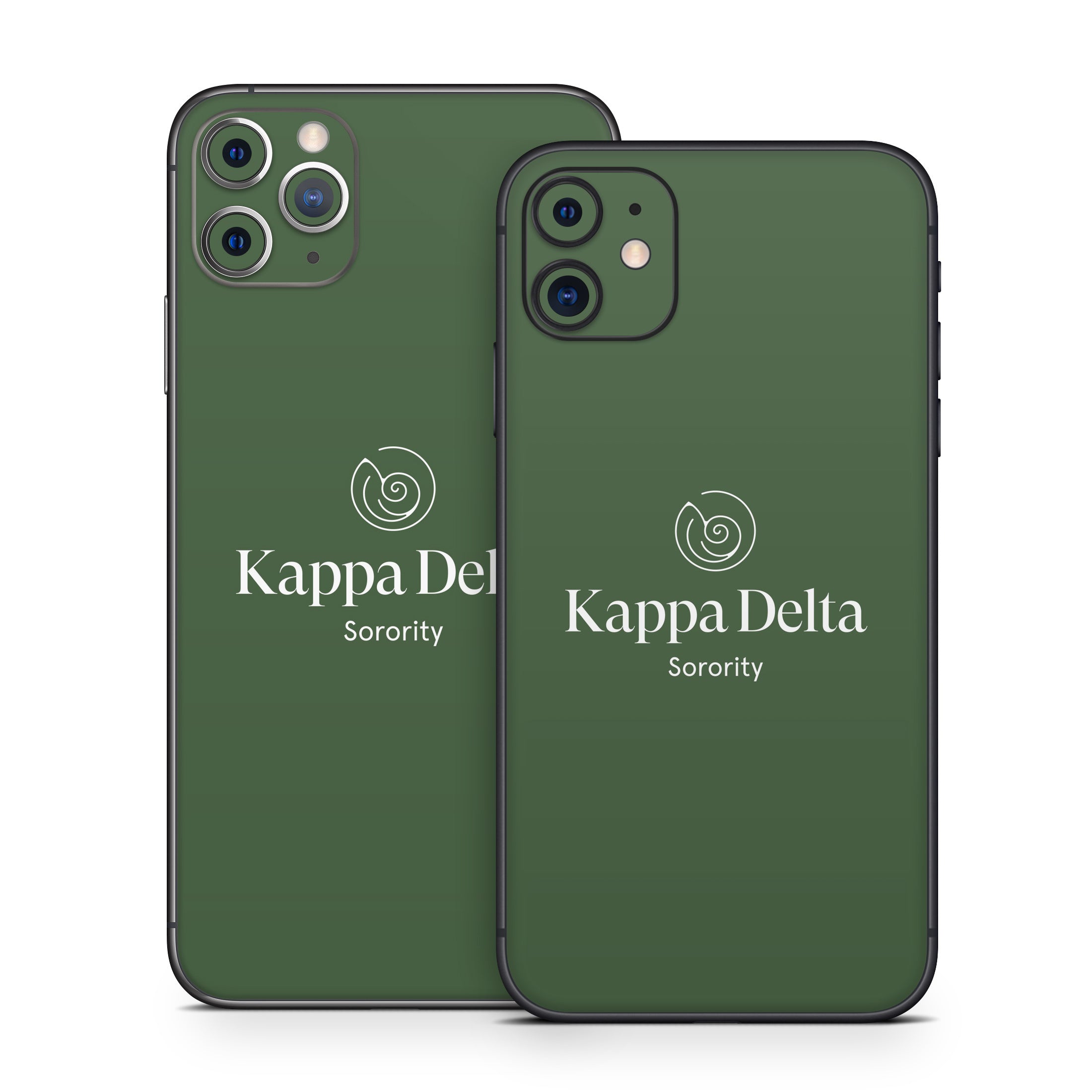 Kappa Delta Primary Logo Dark Olive - Apple iPhone 11 Skin