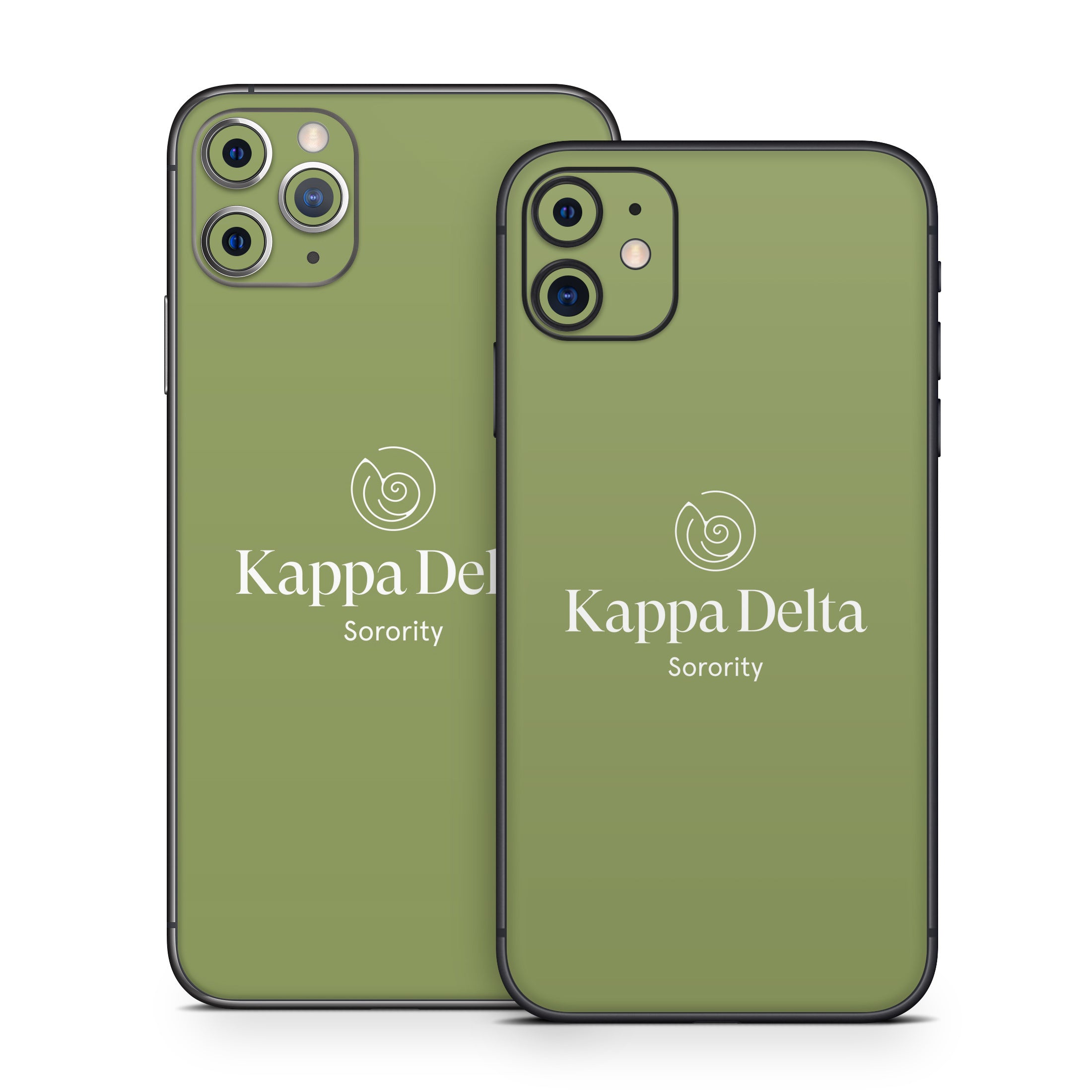 Kappa Delta Primary Logo KD Olive - Apple iPhone 11 Skin