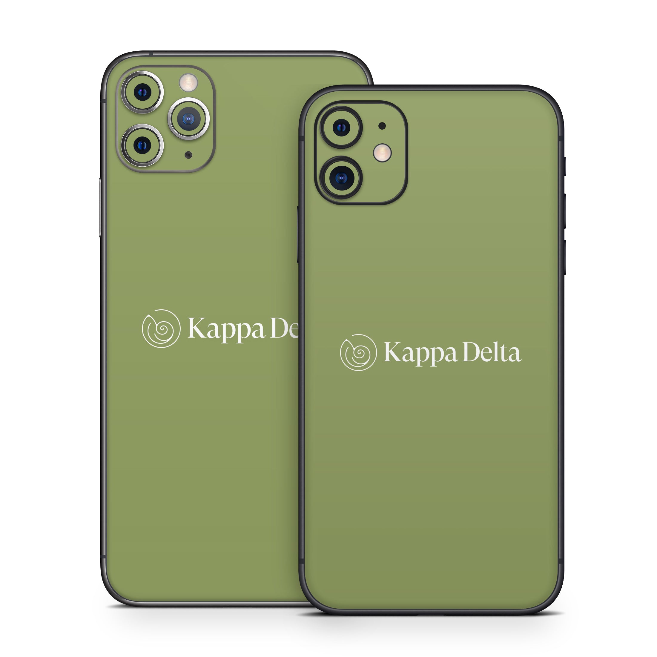 Kappa Delta Secondary Logo KD Olive - Apple iPhone 11 Skin