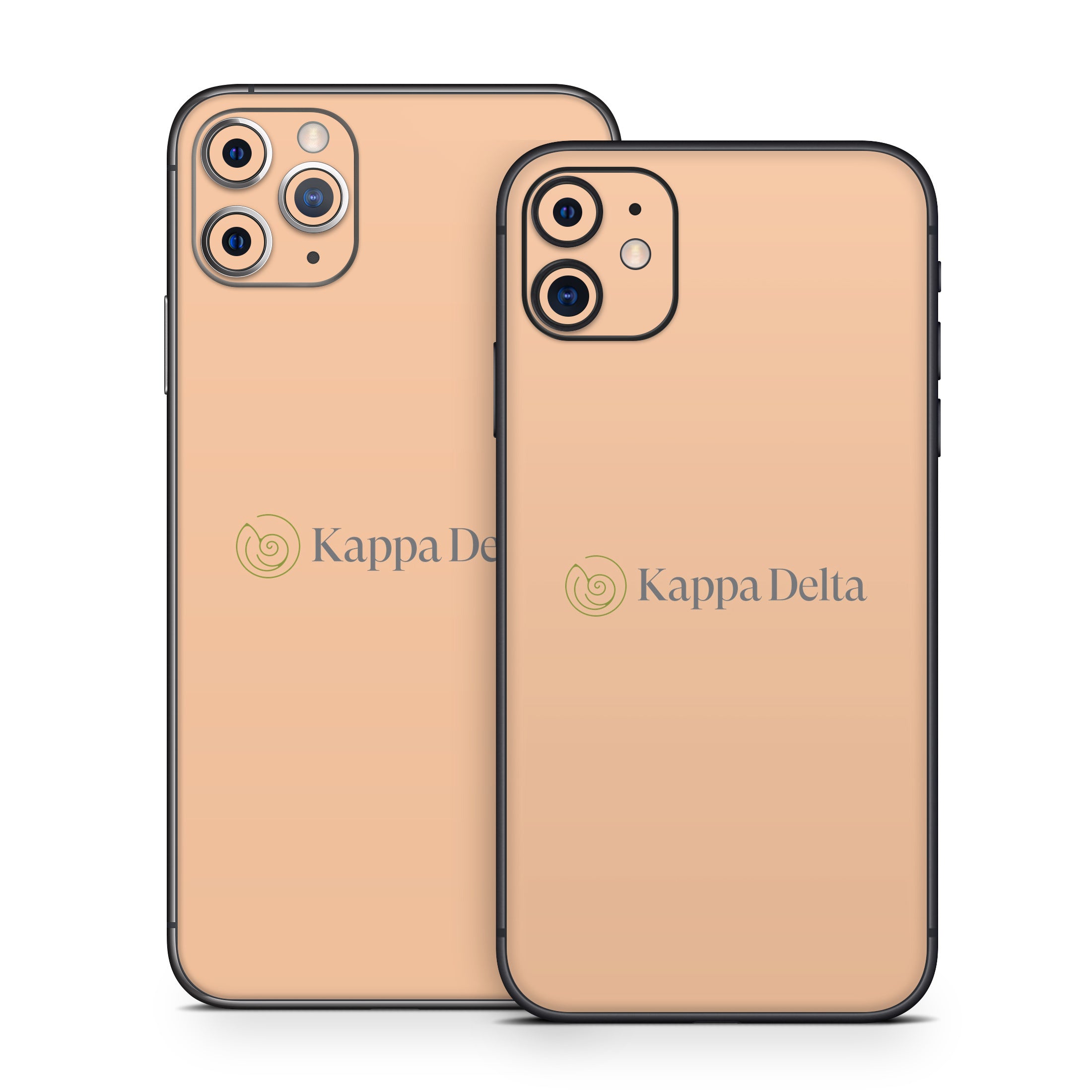 Kappa Delta Secondary Logo Empowered Peach - Apple iPhone 11 Skin