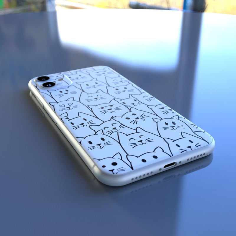 Moody Cats - Apple iPhone 11 Skin