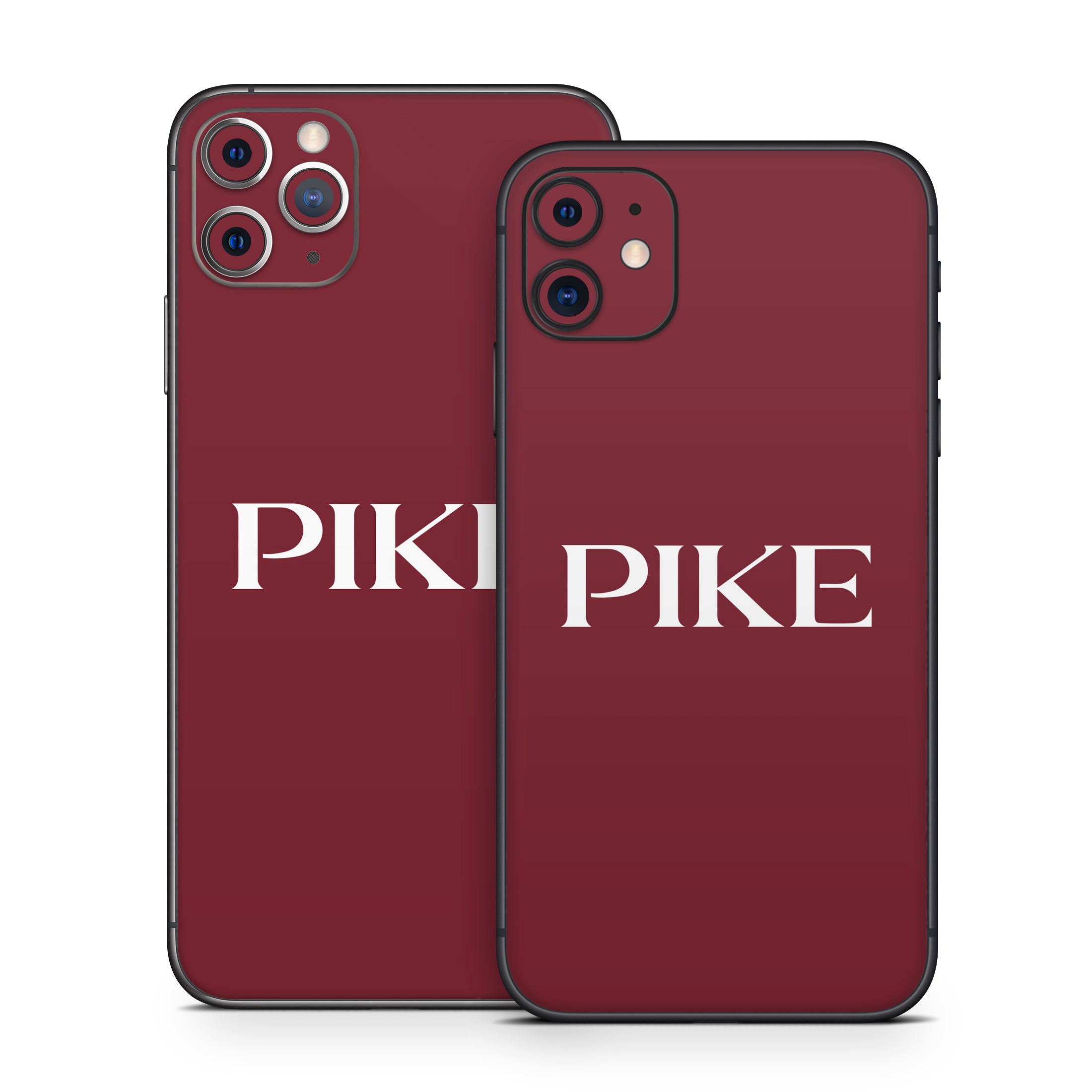 Pi Kappa Alpha PIKE Logo Garnet - Apple iPhone 11 Skin