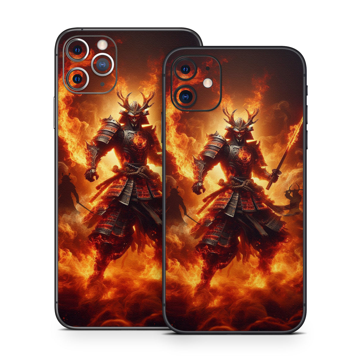 Samurai Fire - Apple iPhone 11 Skin