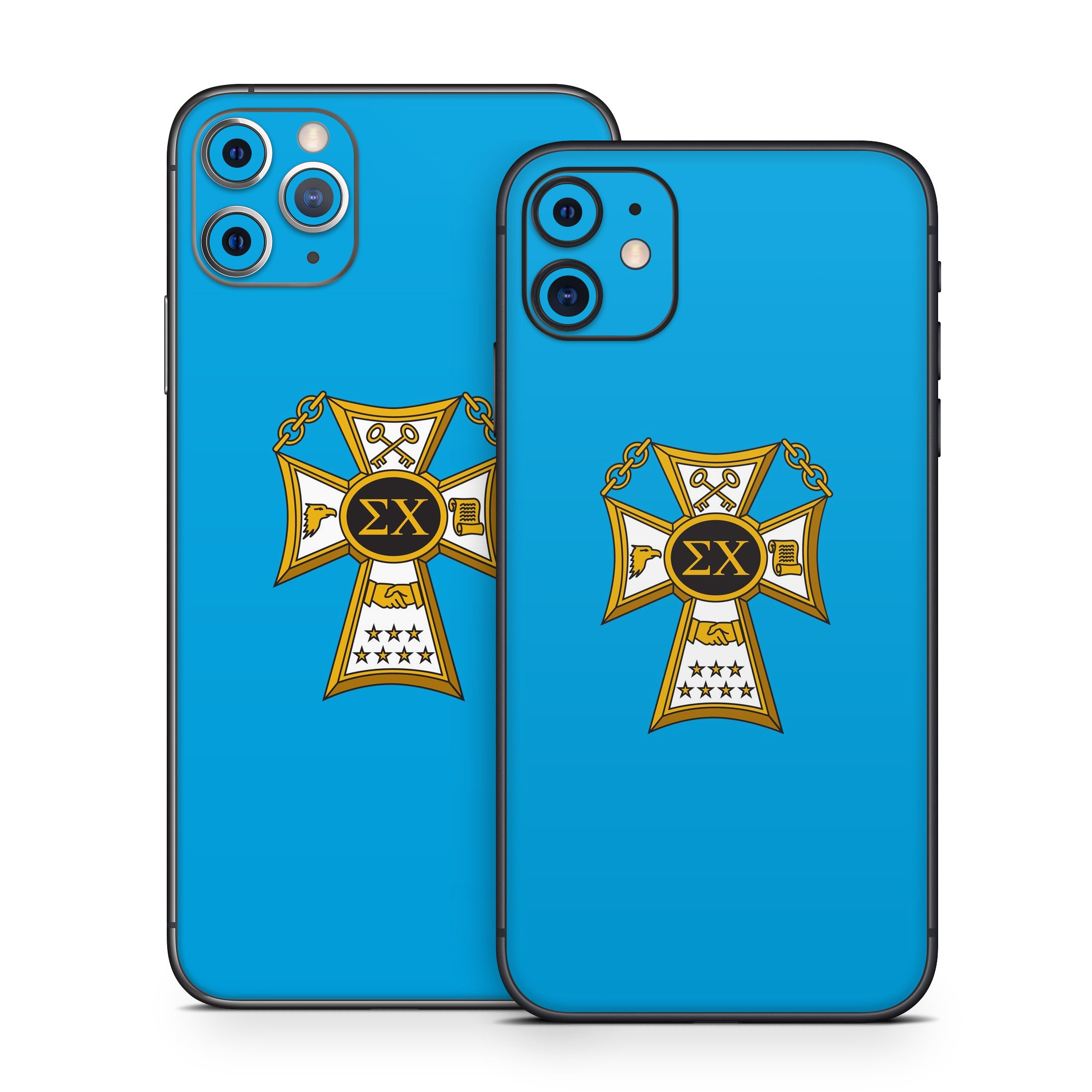 Sigma Chi Badge Blue - Apple iPhone 11 Skin