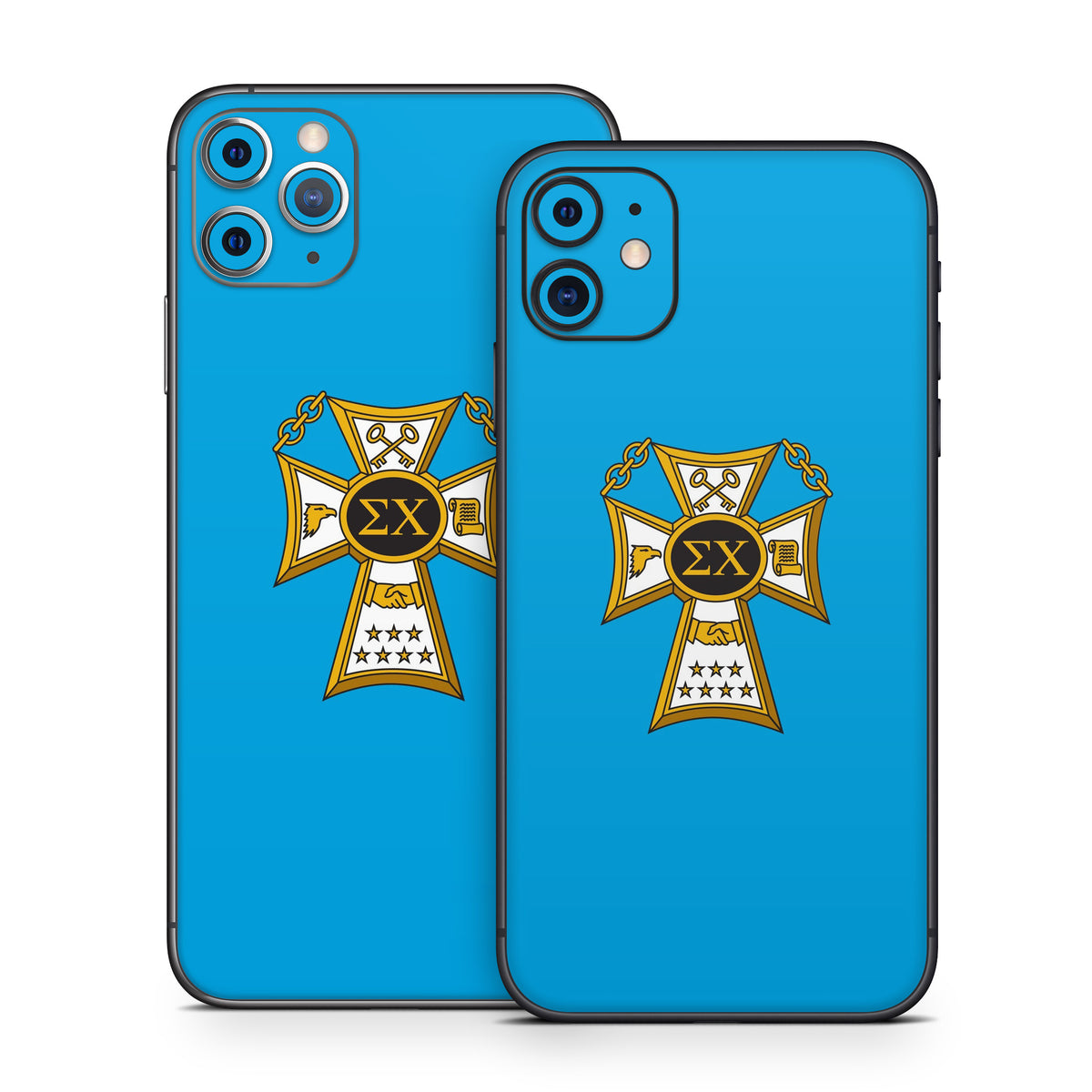 Sigma Chi Badge Blue - Apple iPhone 11 Skin