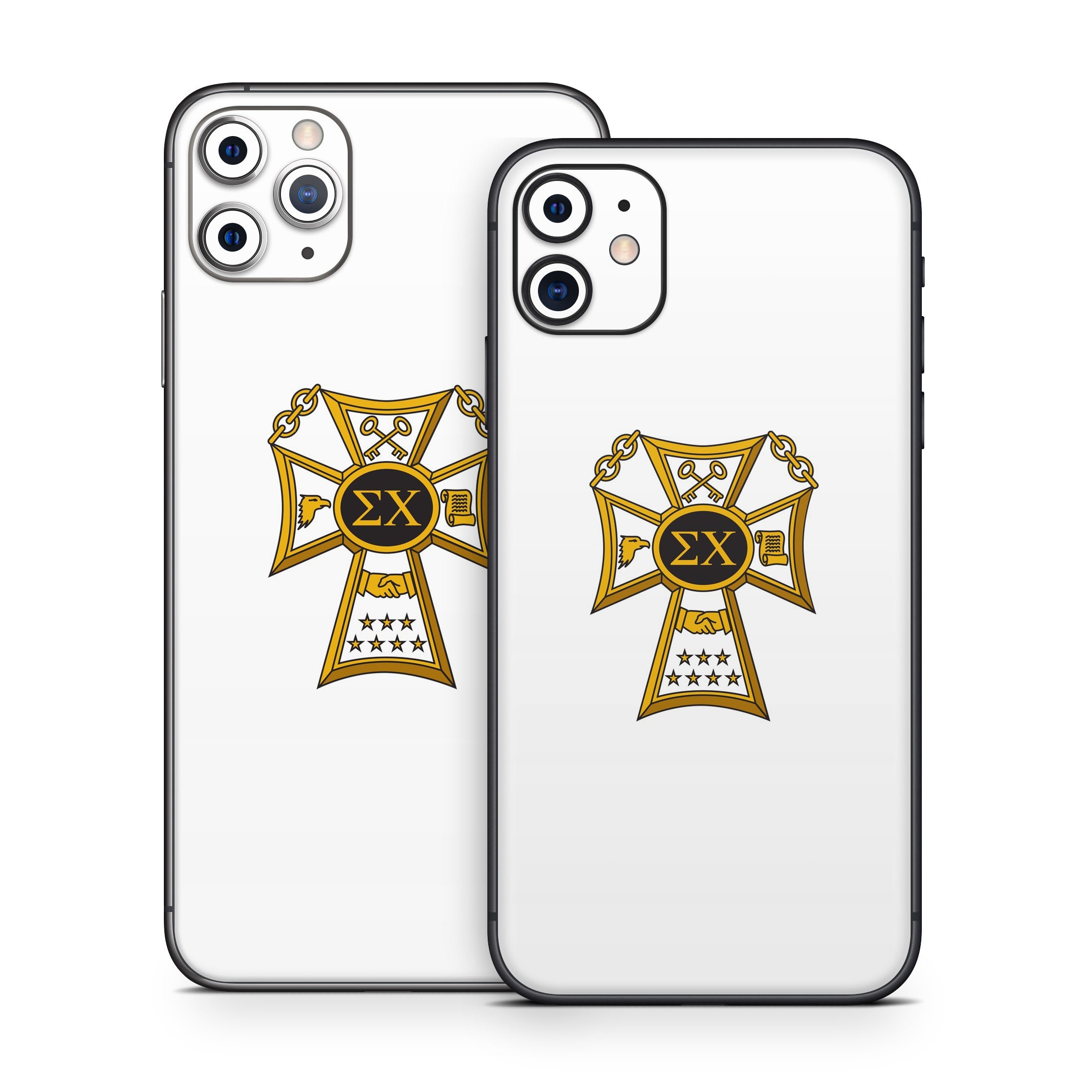 Sigma Chi Badge White - Apple iPhone 11 Skin