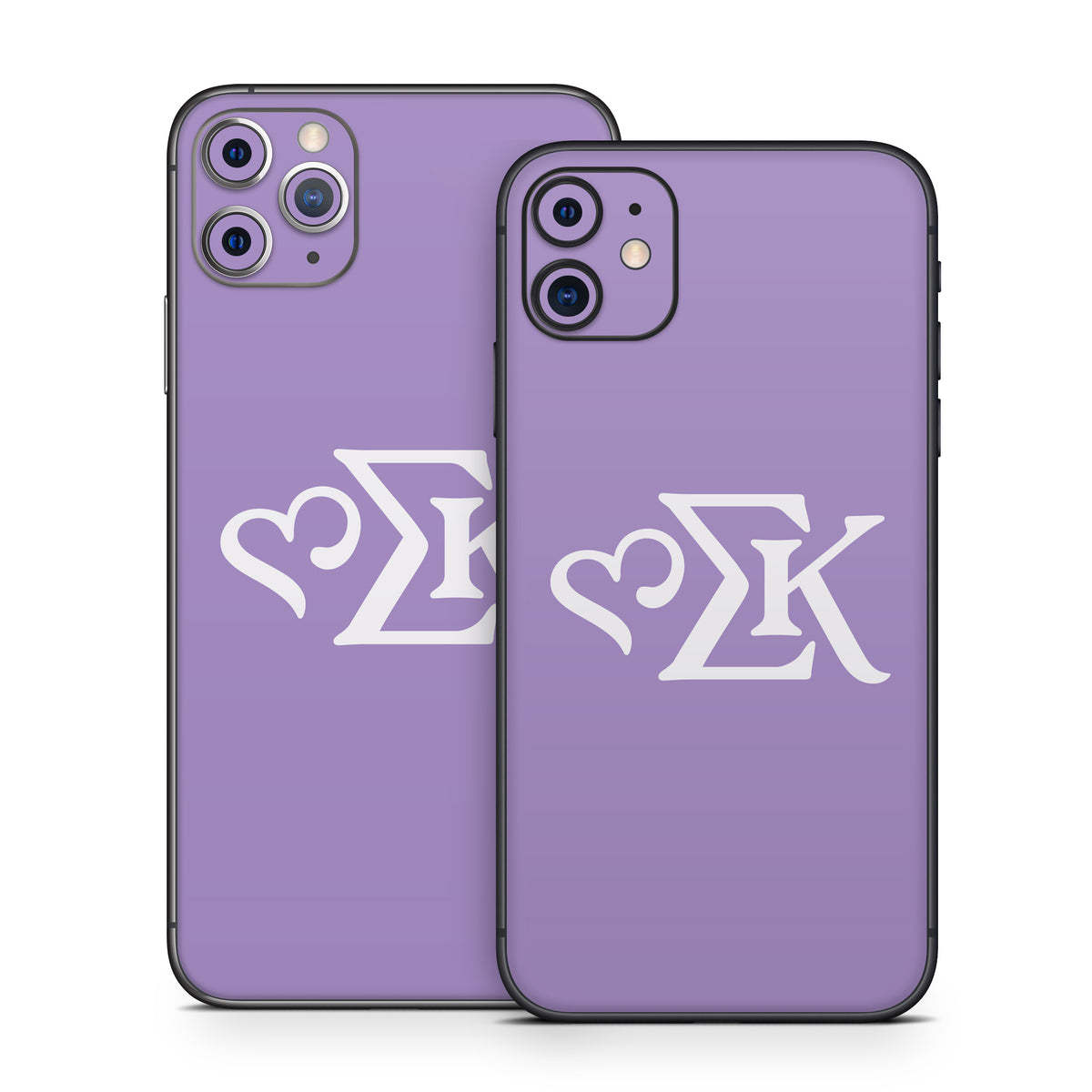 Sigma Kappa Greek Letters Dove Love on Legacy Lavender - Apple iPhone 11 Skin
