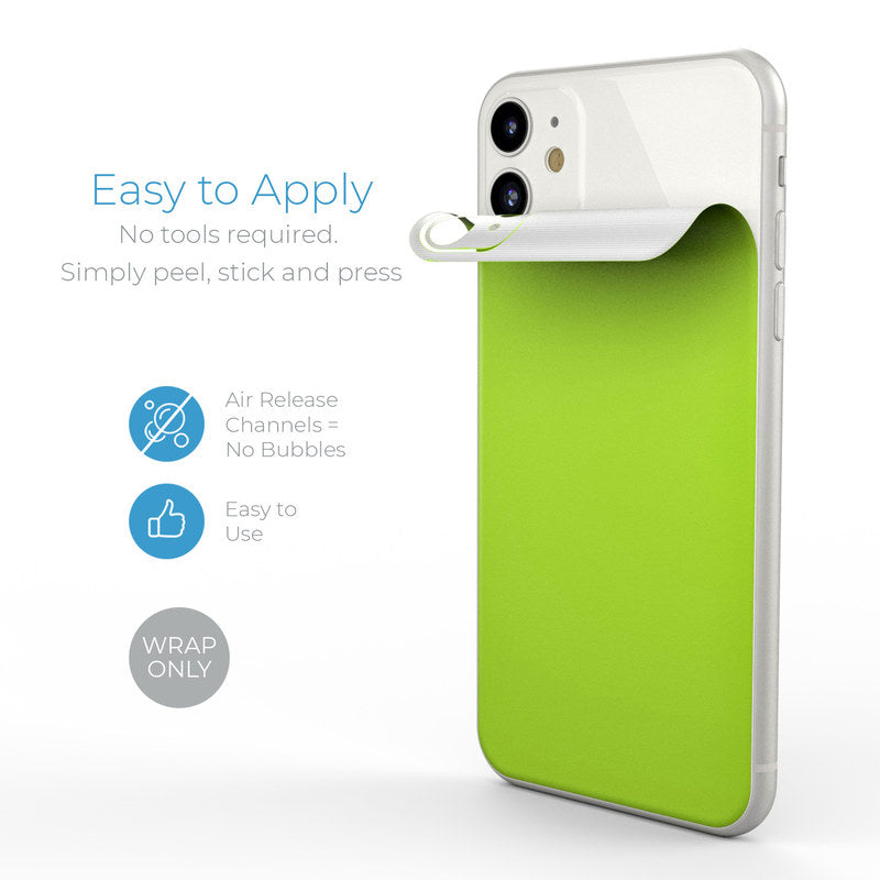 Solid State Lime - Apple iPhone 11 Skin