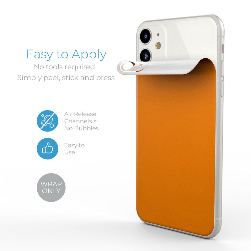Solid State Orange - Apple iPhone 11 Skin
