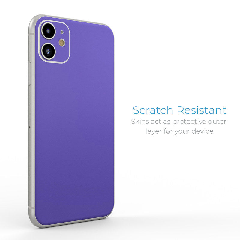 Solid State Purple - Apple iPhone 11 Skin