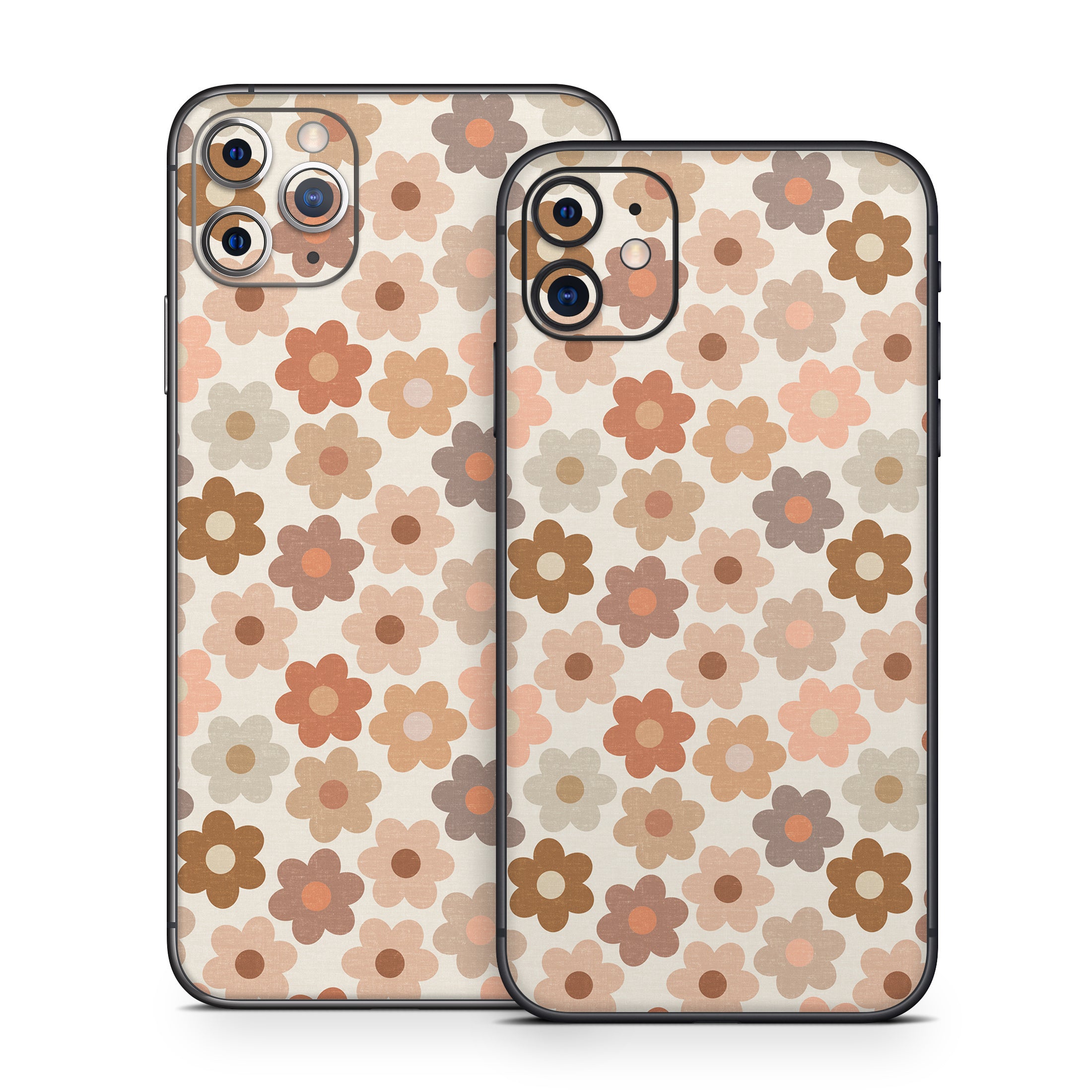 Terracotta Daisies - Apple iPhone 11 Skin