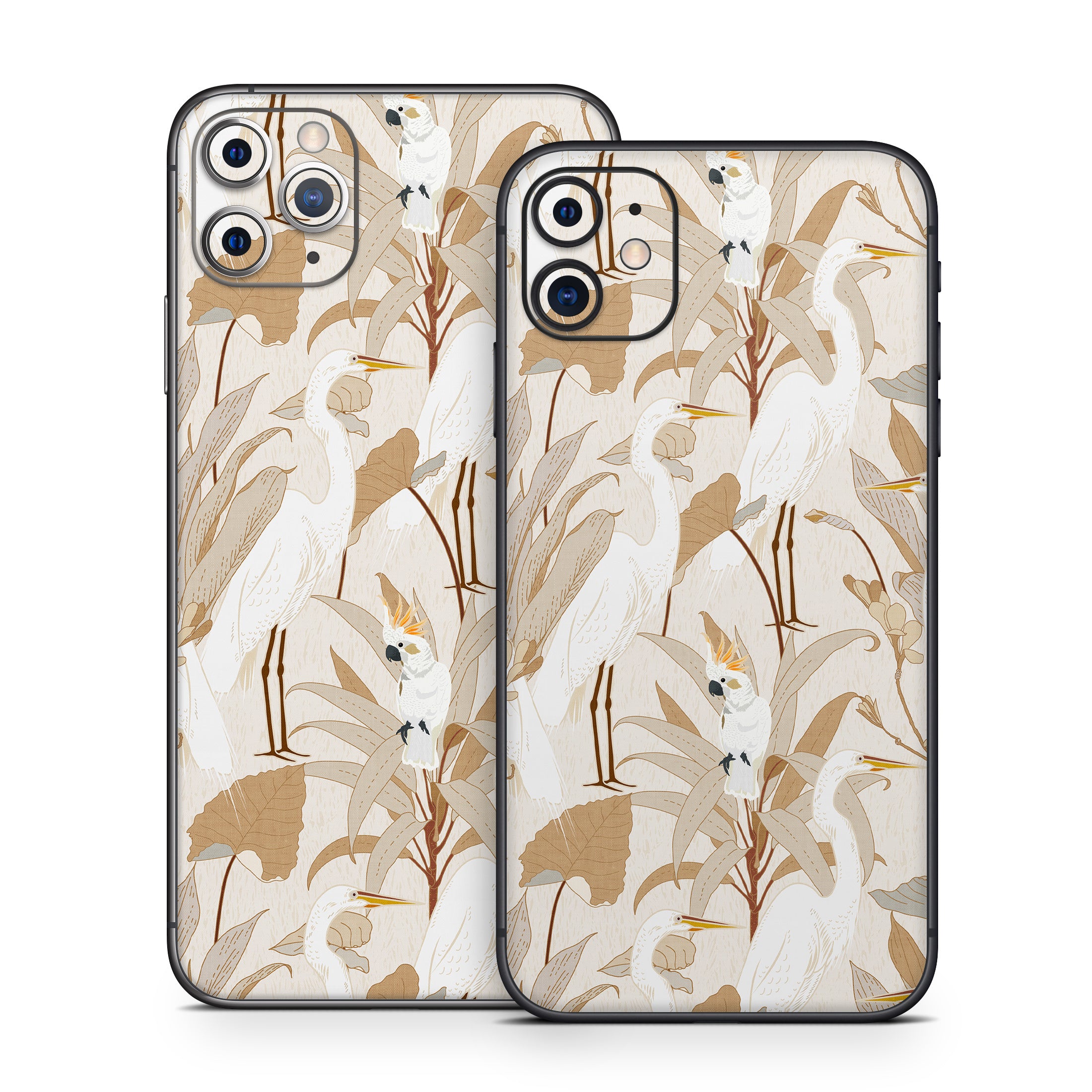 White Cranes Cockatoo - Apple iPhone 11 Skin