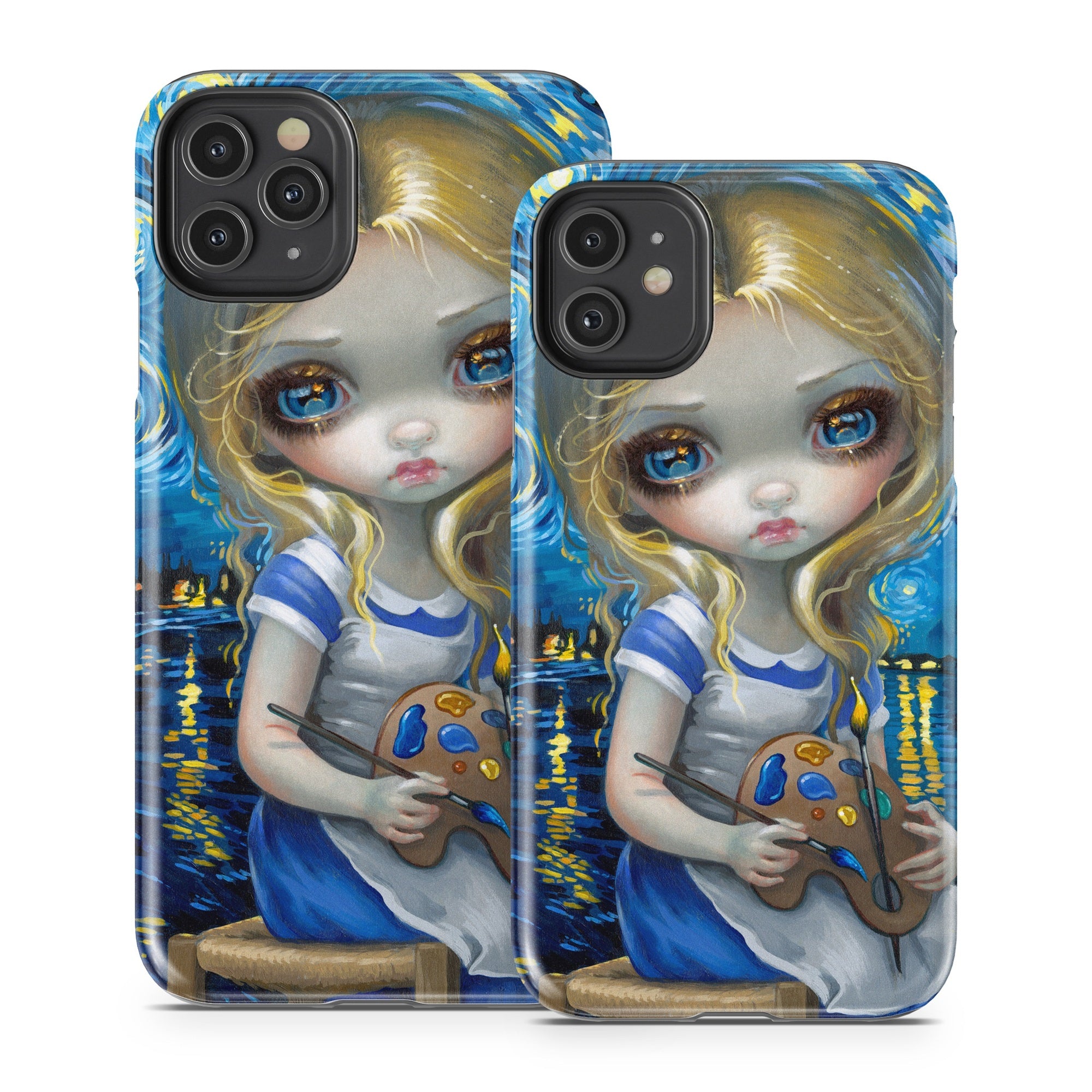 Alice in a Van Gogh - Apple iPhone 11 Tough Case