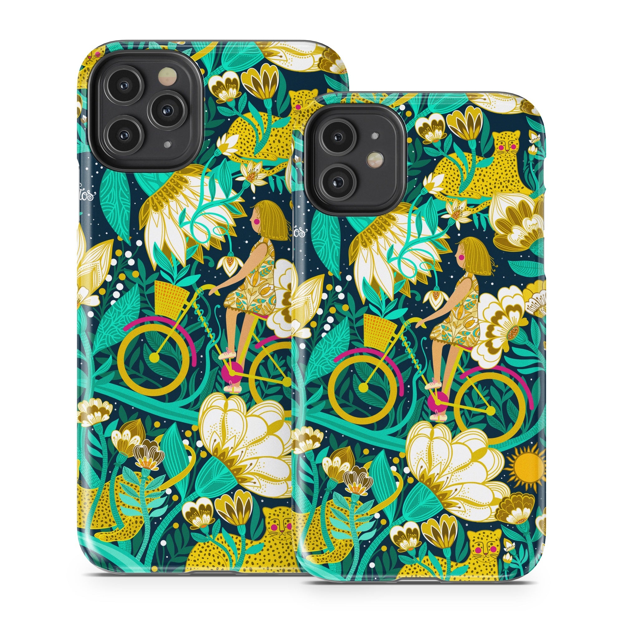 Cheetah Garden - Apple iPhone 11 Tough Case